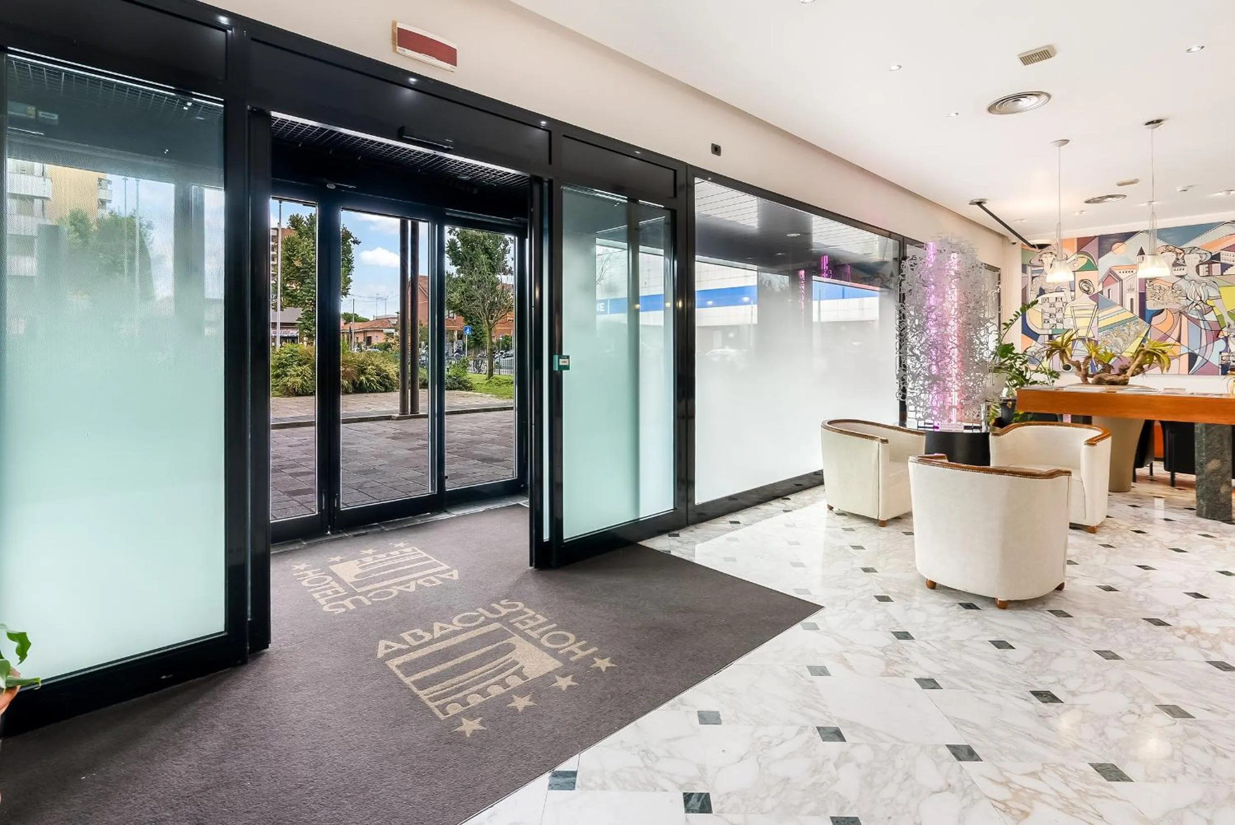 Lobby or reception in Abacus Hotel