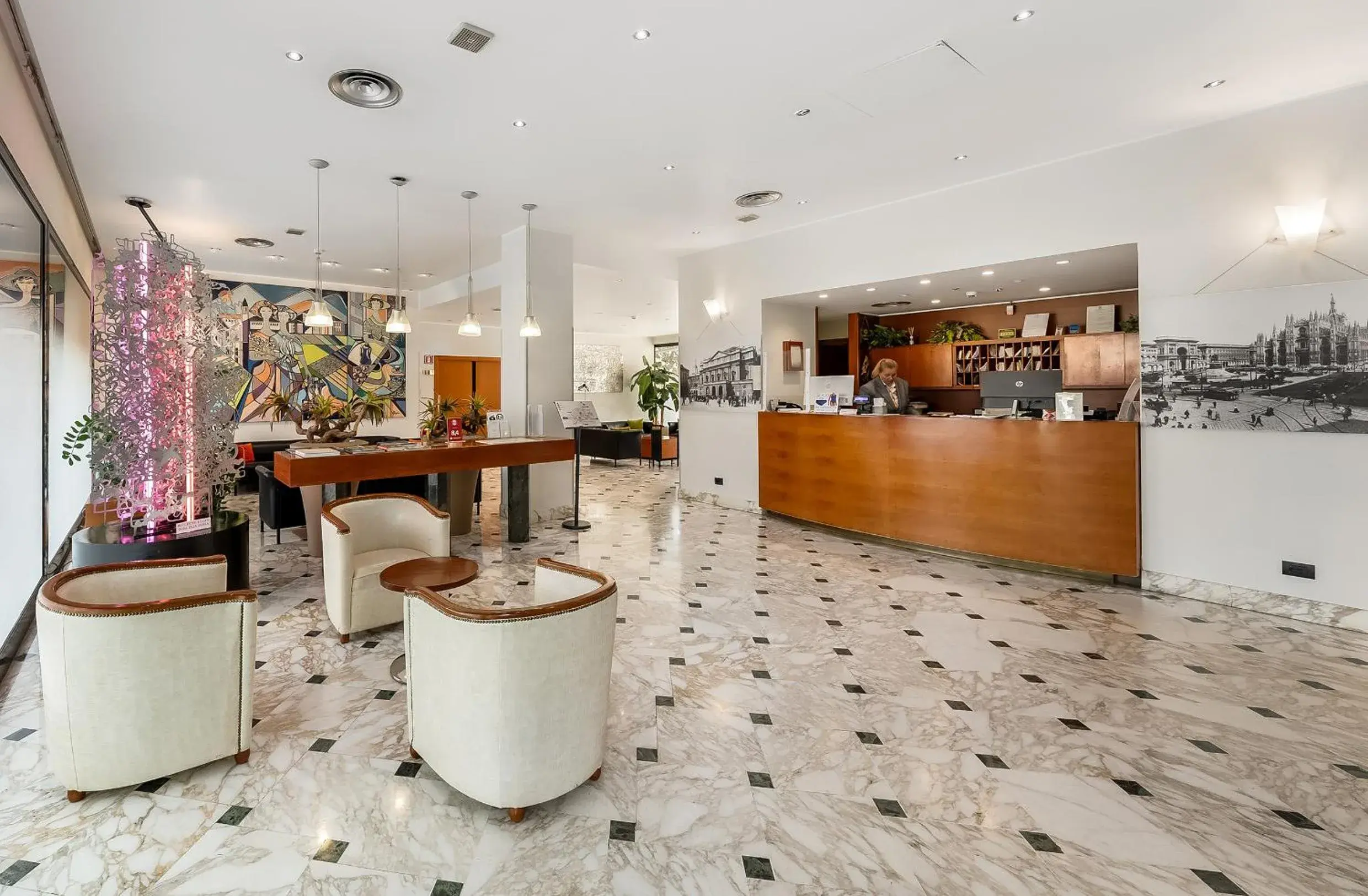 Lobby or reception in Abacus Hotel Lobby or reception in Abacus Hotel