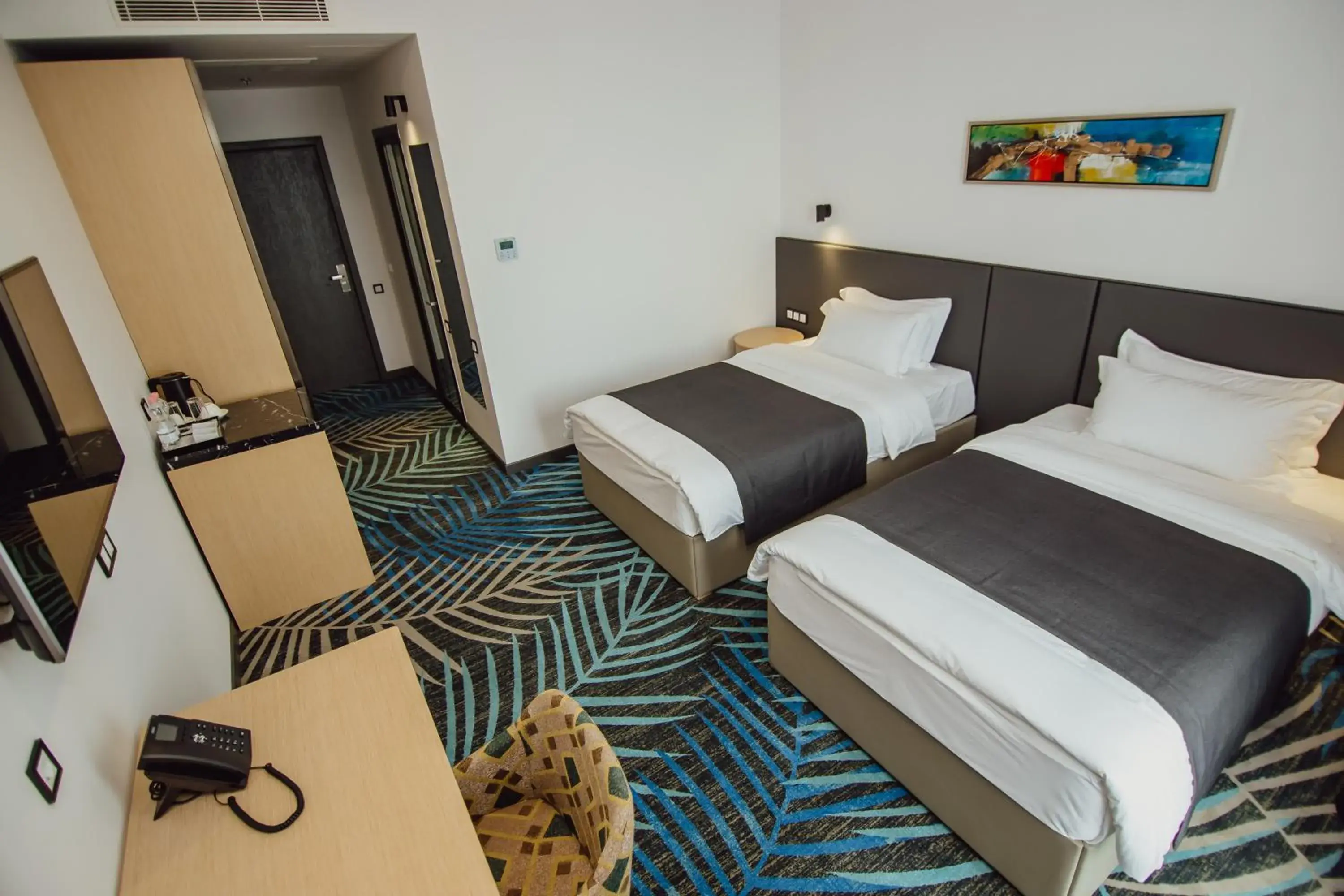 Twin Room with Balcony - single occupancy in Graphic Hotel Batumi Twin Room with Balcony - single occupancy in Graphic Hotel Batumi