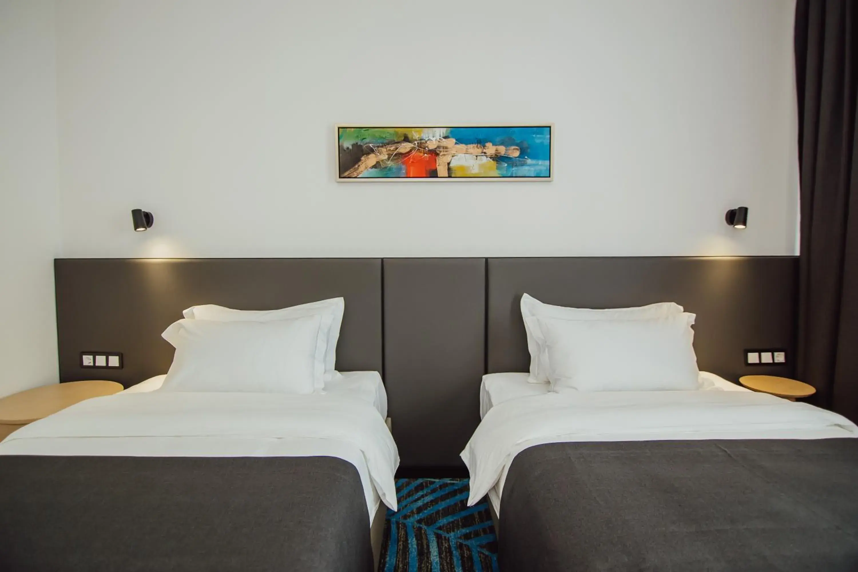 Twin Room with Balcony - single occupancy in Graphic Hotel Batumi Twin Room with Balcony - single occupancy in Graphic Hotel Batumi