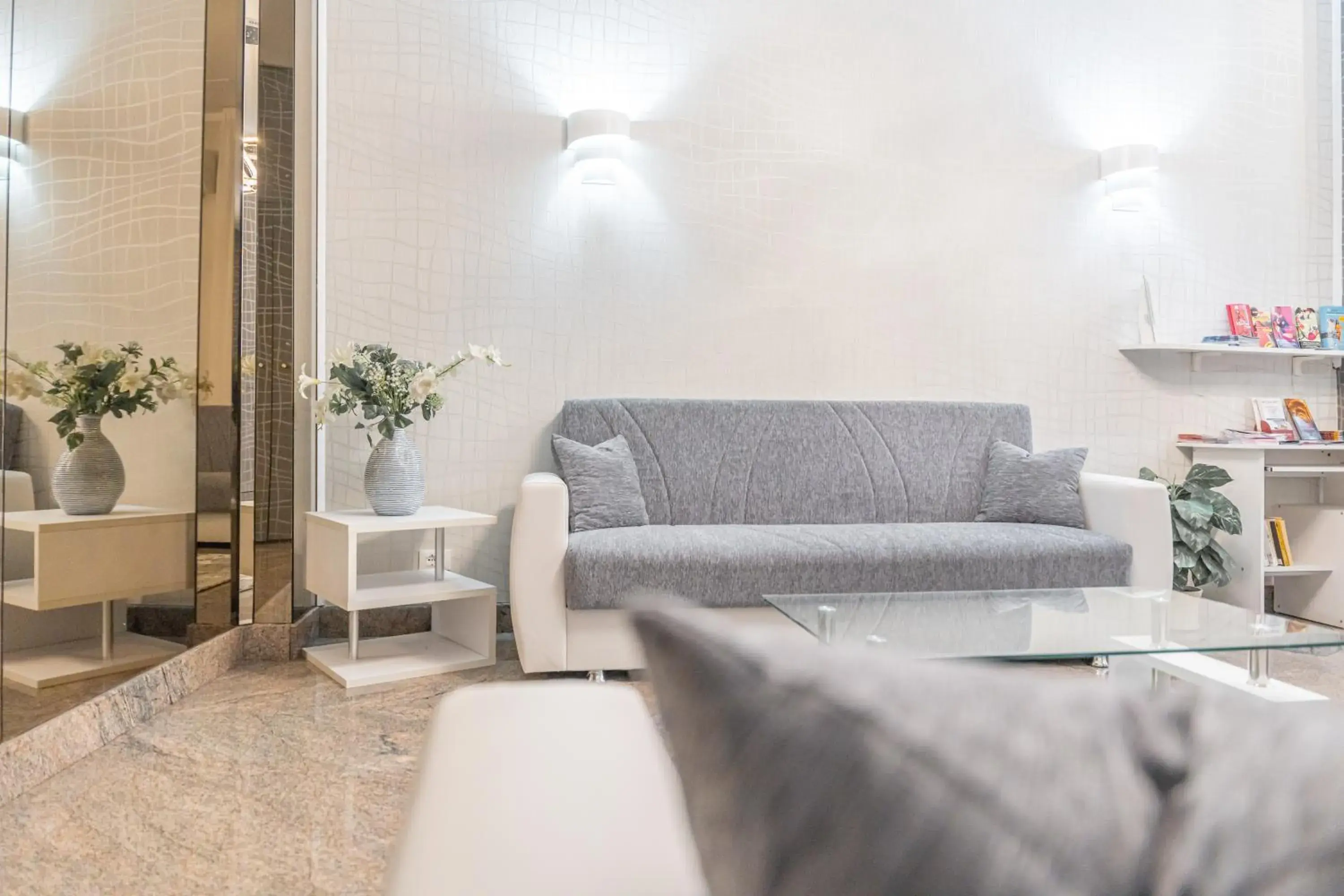 Lobby or reception in Hotel Donatello Lobby or reception in Hotel Donatello