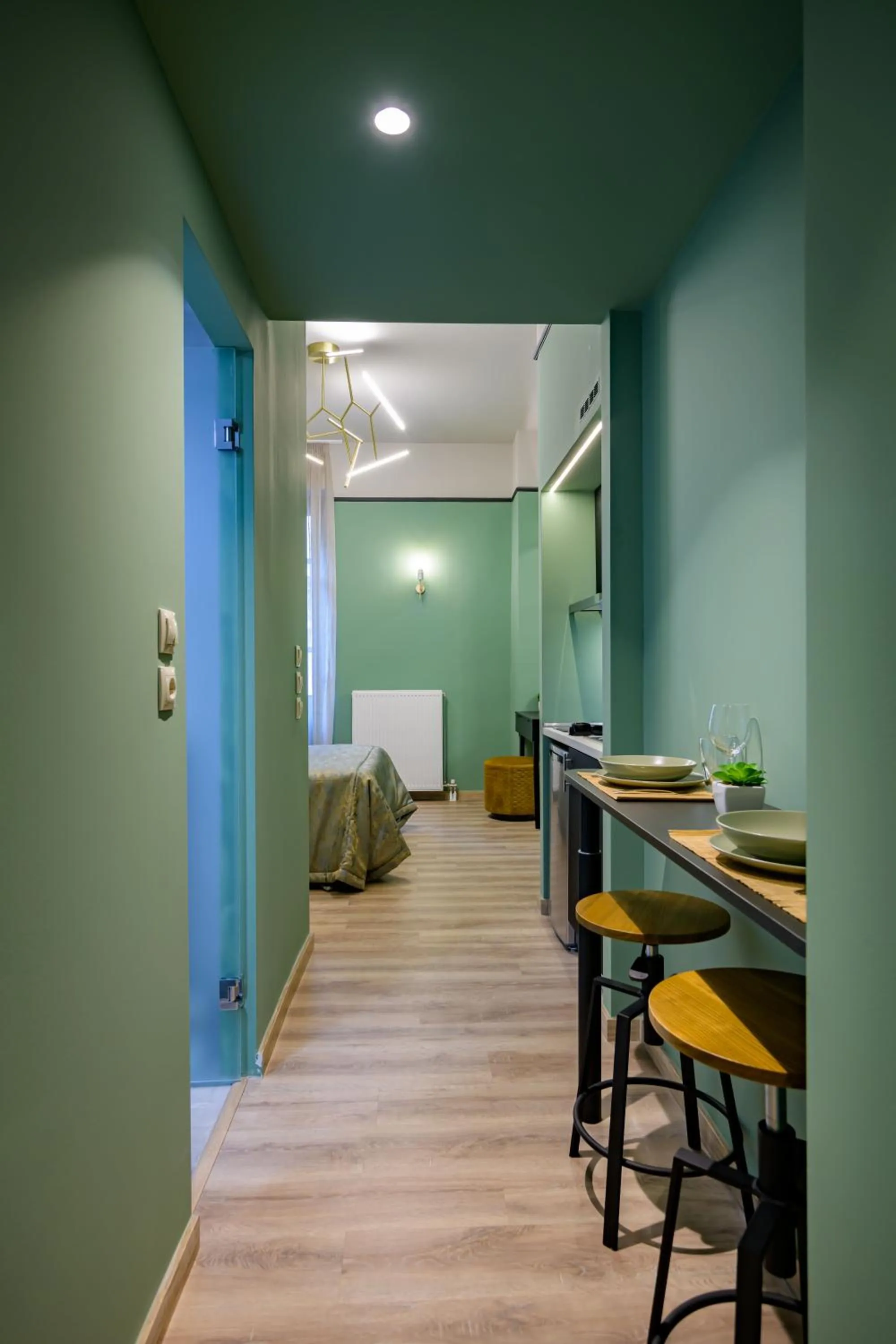 Dining area in Urban Tales