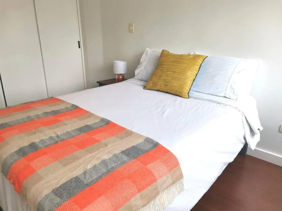 Bed in Espacio Luxury Apartments Malecón 2