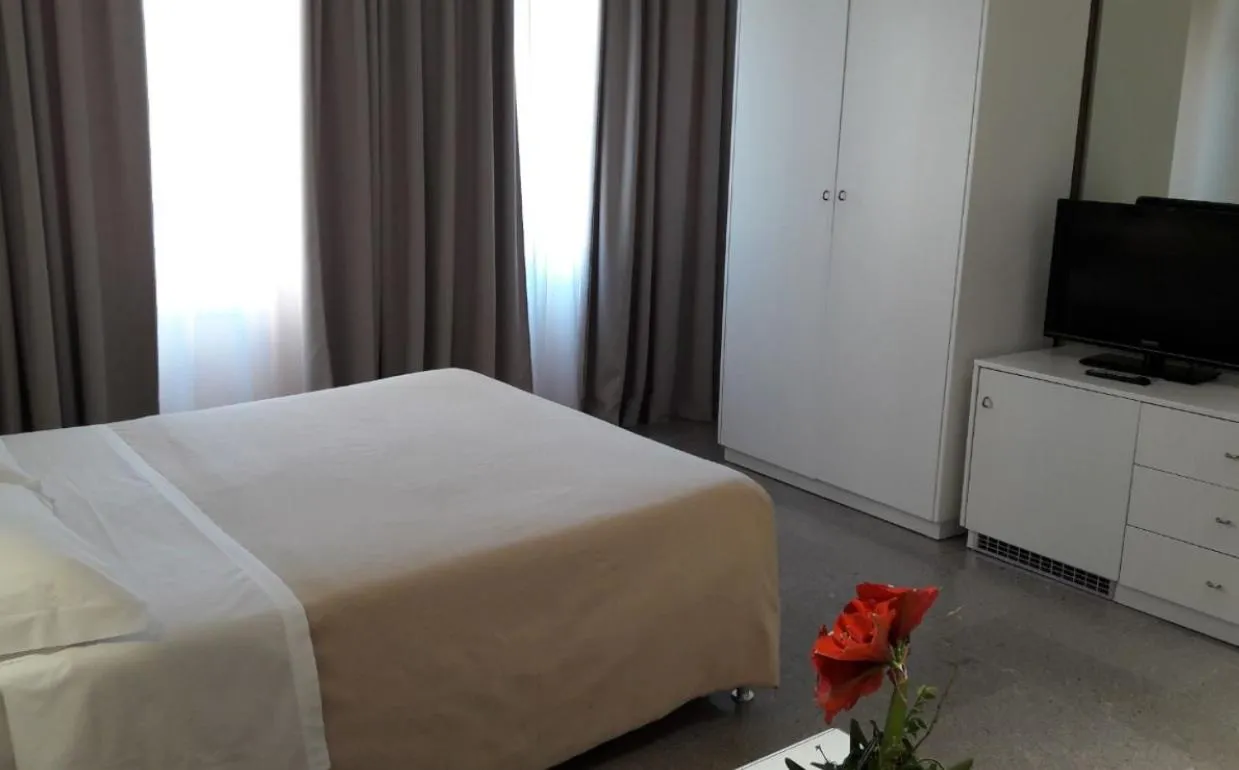 Bedroom, Bed in Park Hotel San Michele