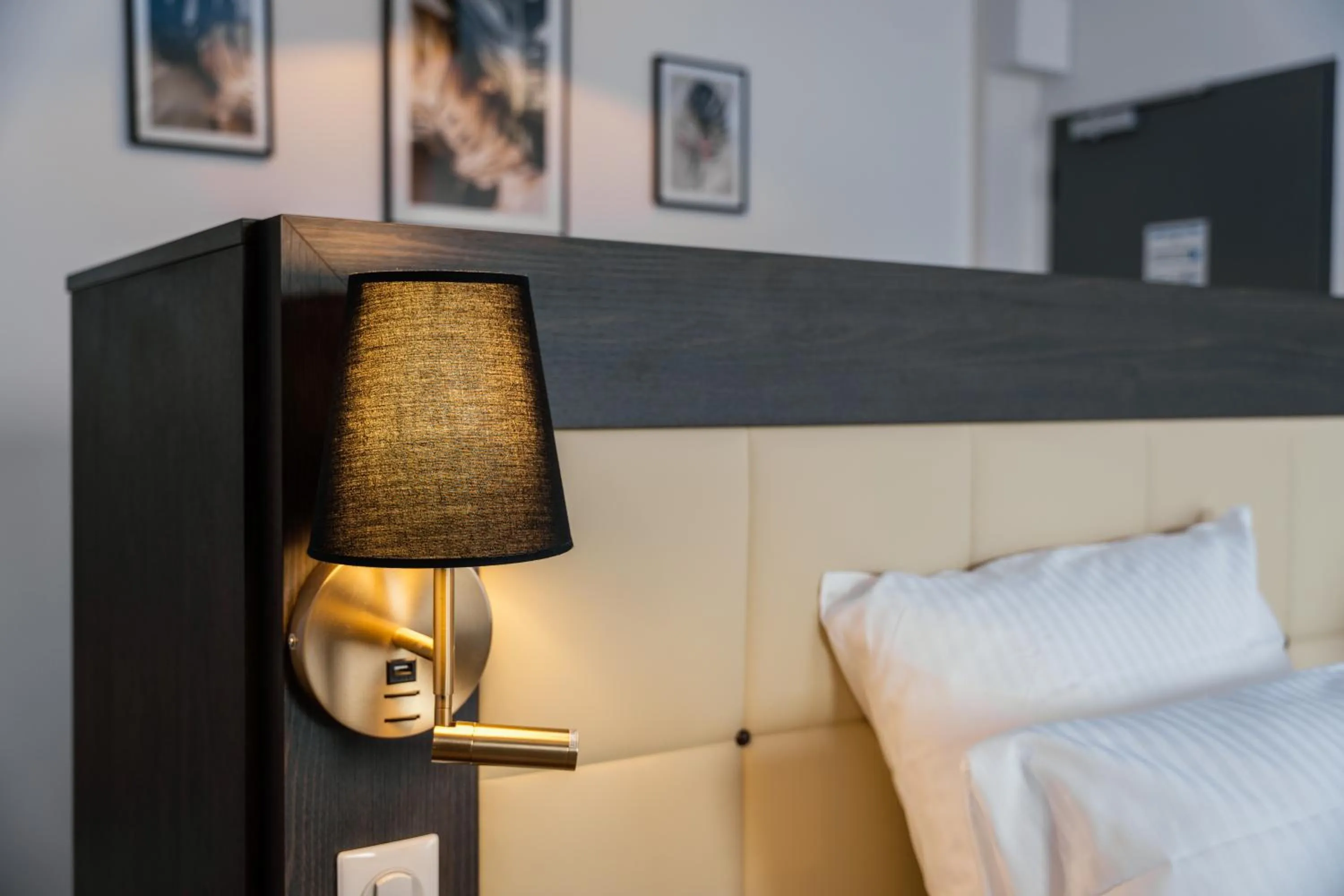 Decorative detail, Bed in Cottages de France CDG