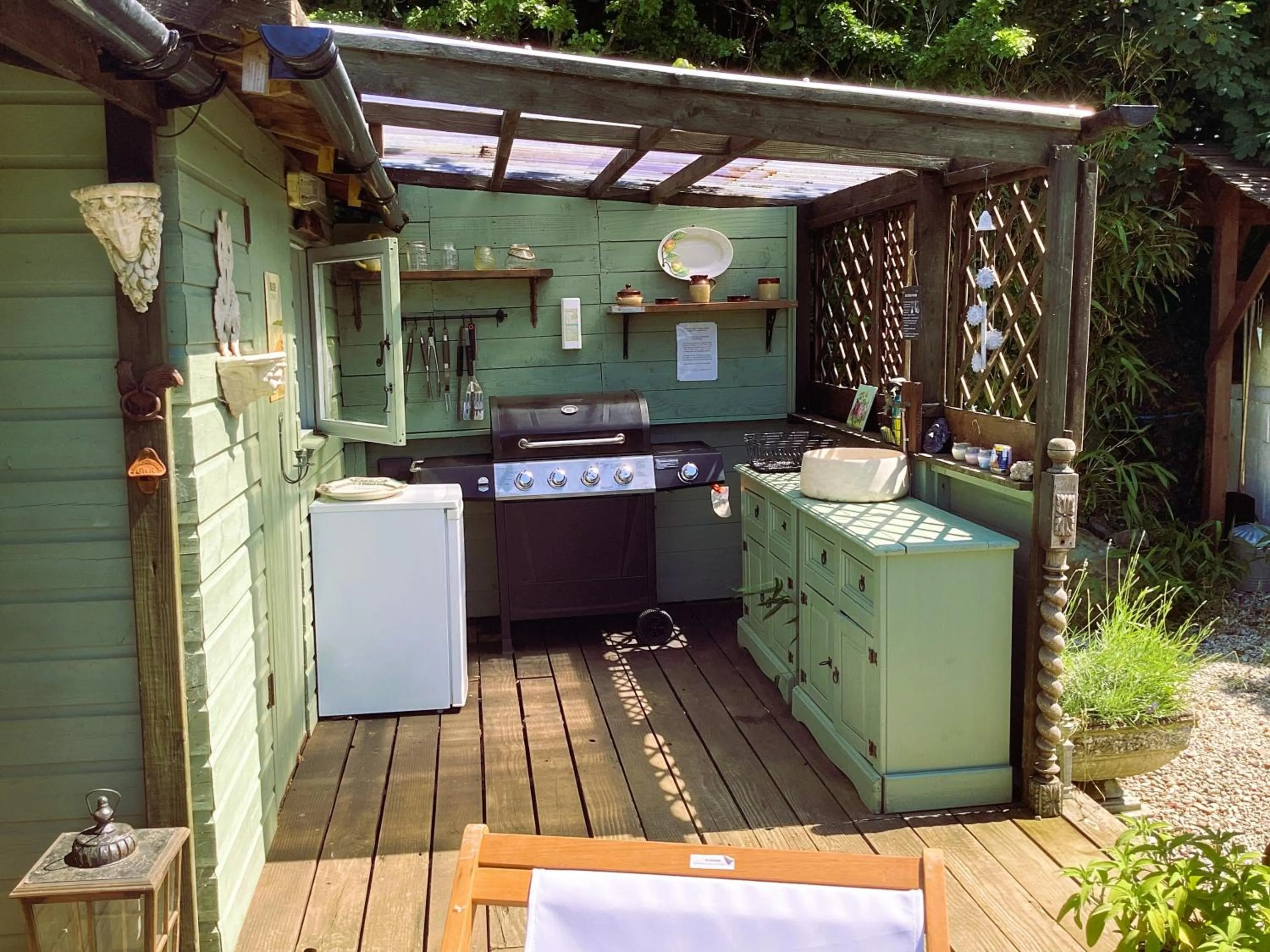 BBQ facilities in Bosvean House Bed & Breakfast