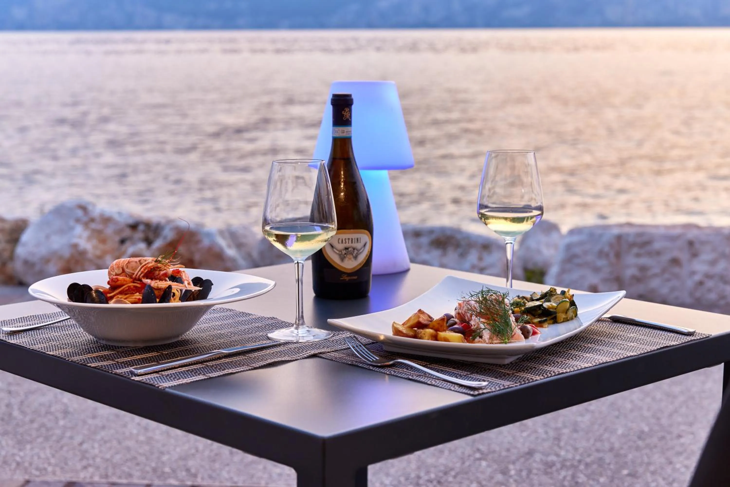 Dinner in Lake Front Hotel Brenzone