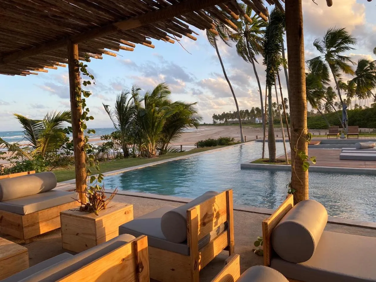 Swimming pool in Pousada Haya