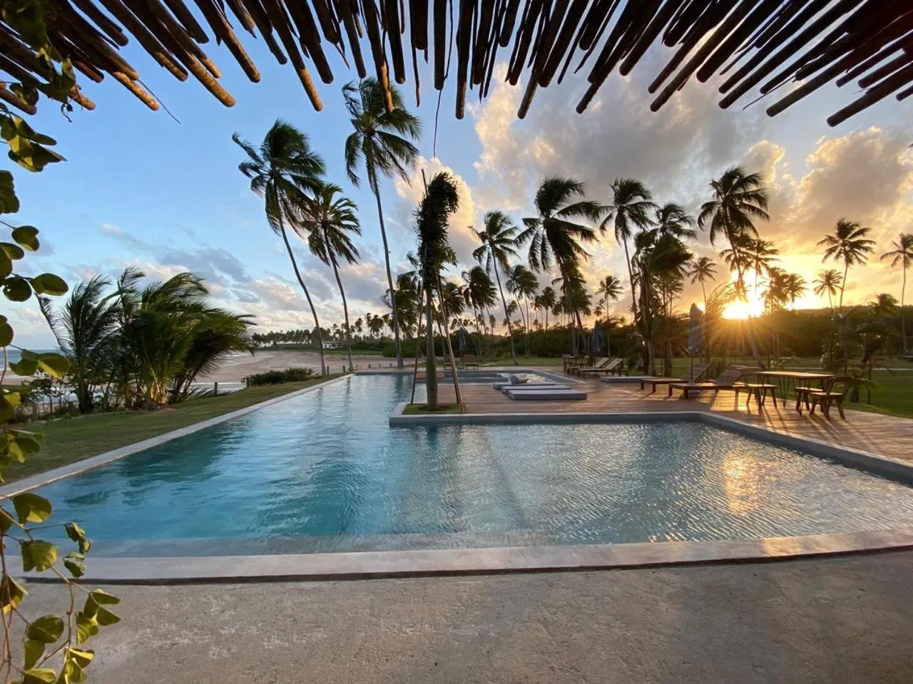 Swimming pool in Pousada Haya