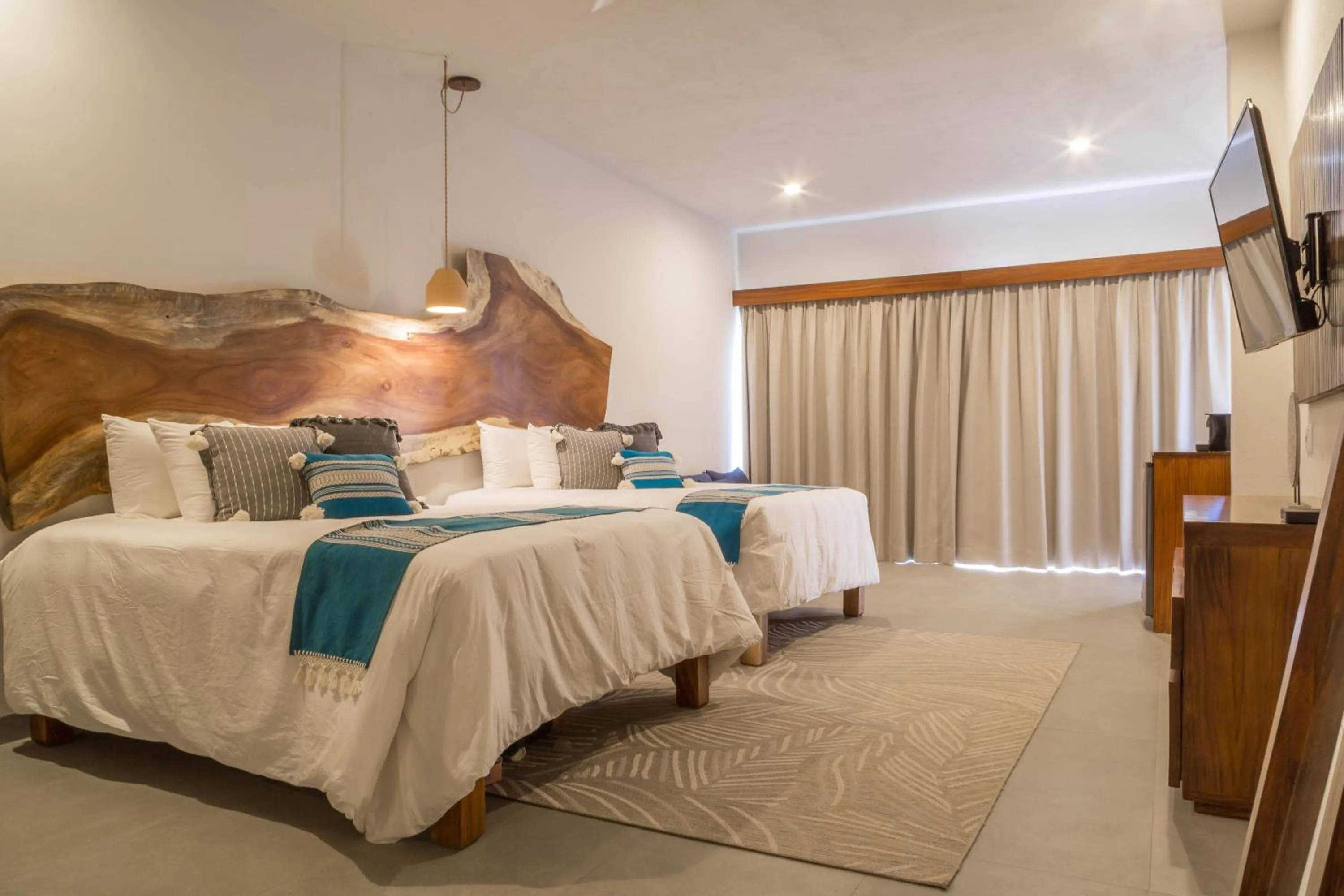 Bed in Hotel Ysuri Bucerias