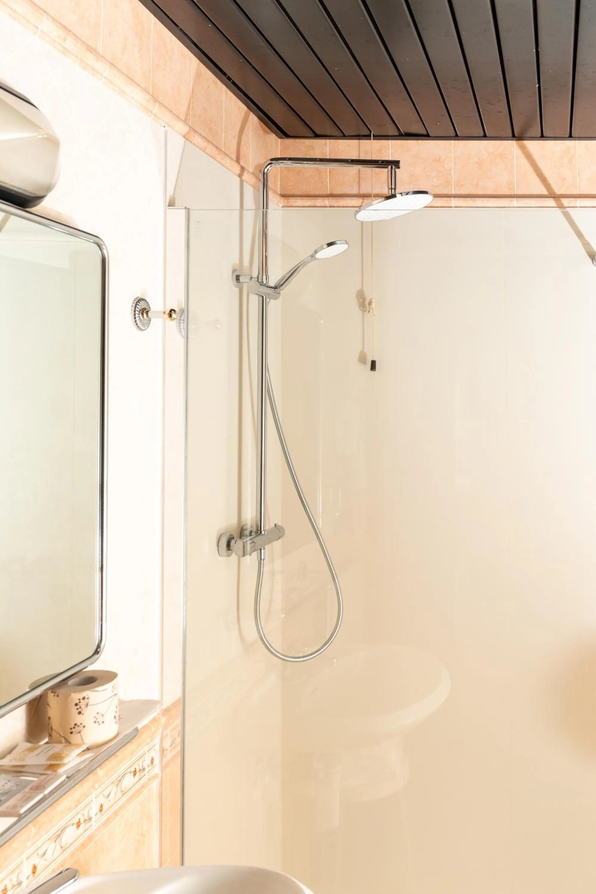 Shower in Hotel Valentino Centro Storico