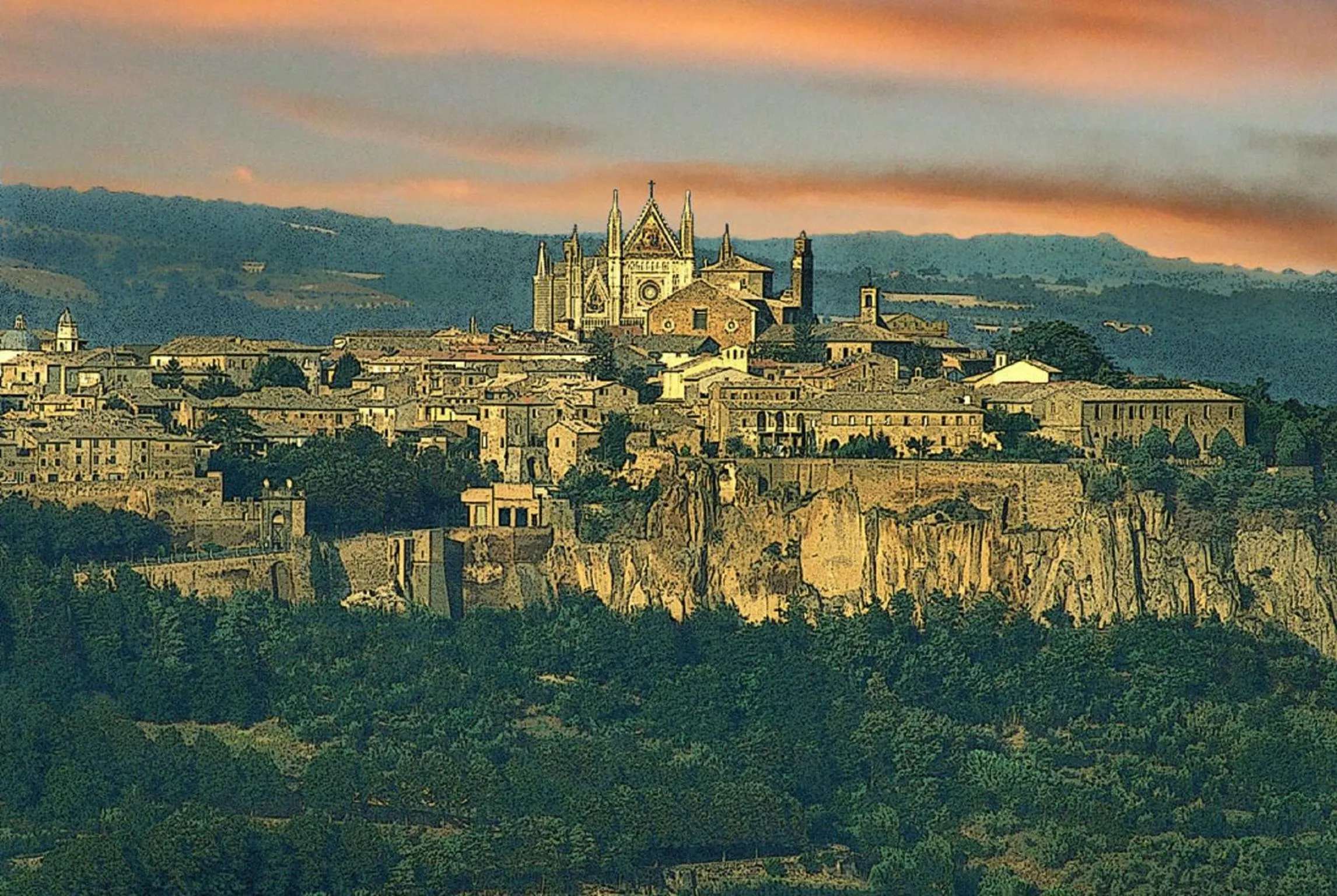 Natural landscape in Hotel Valentino Centro Storico