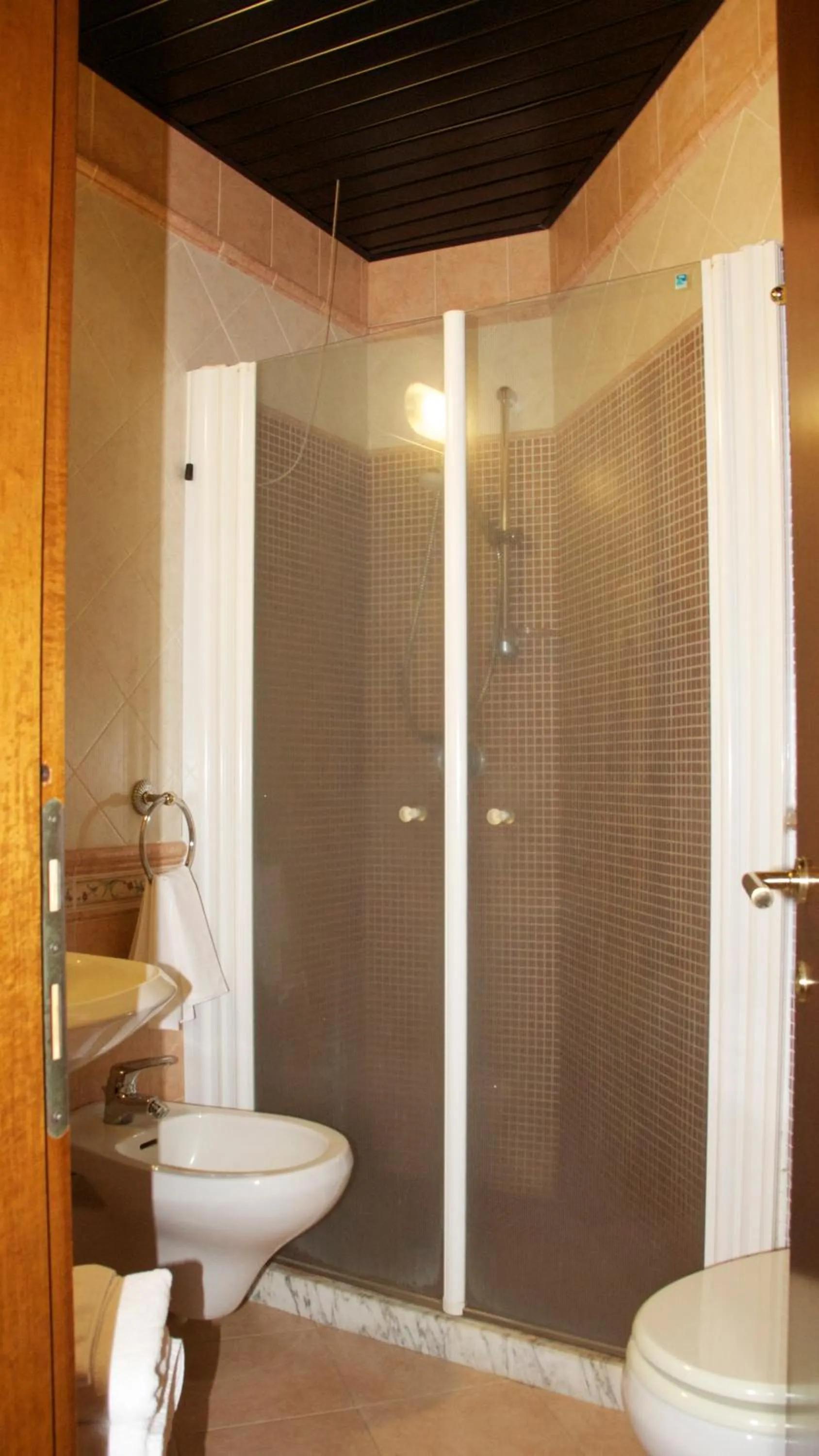 Shower in Hotel Valentino Centro Storico