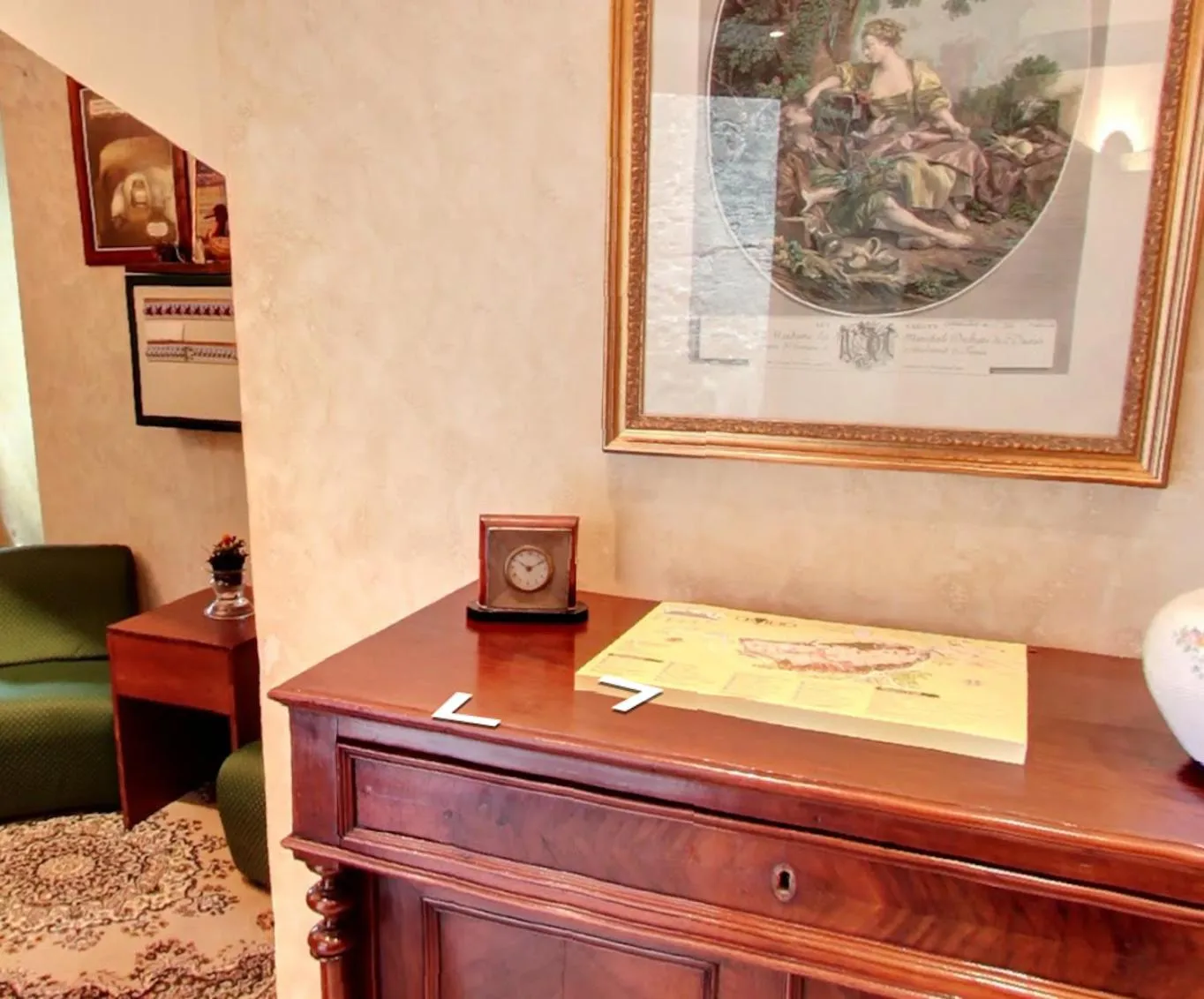 Lobby or reception in Hotel Valentino Centro Storico