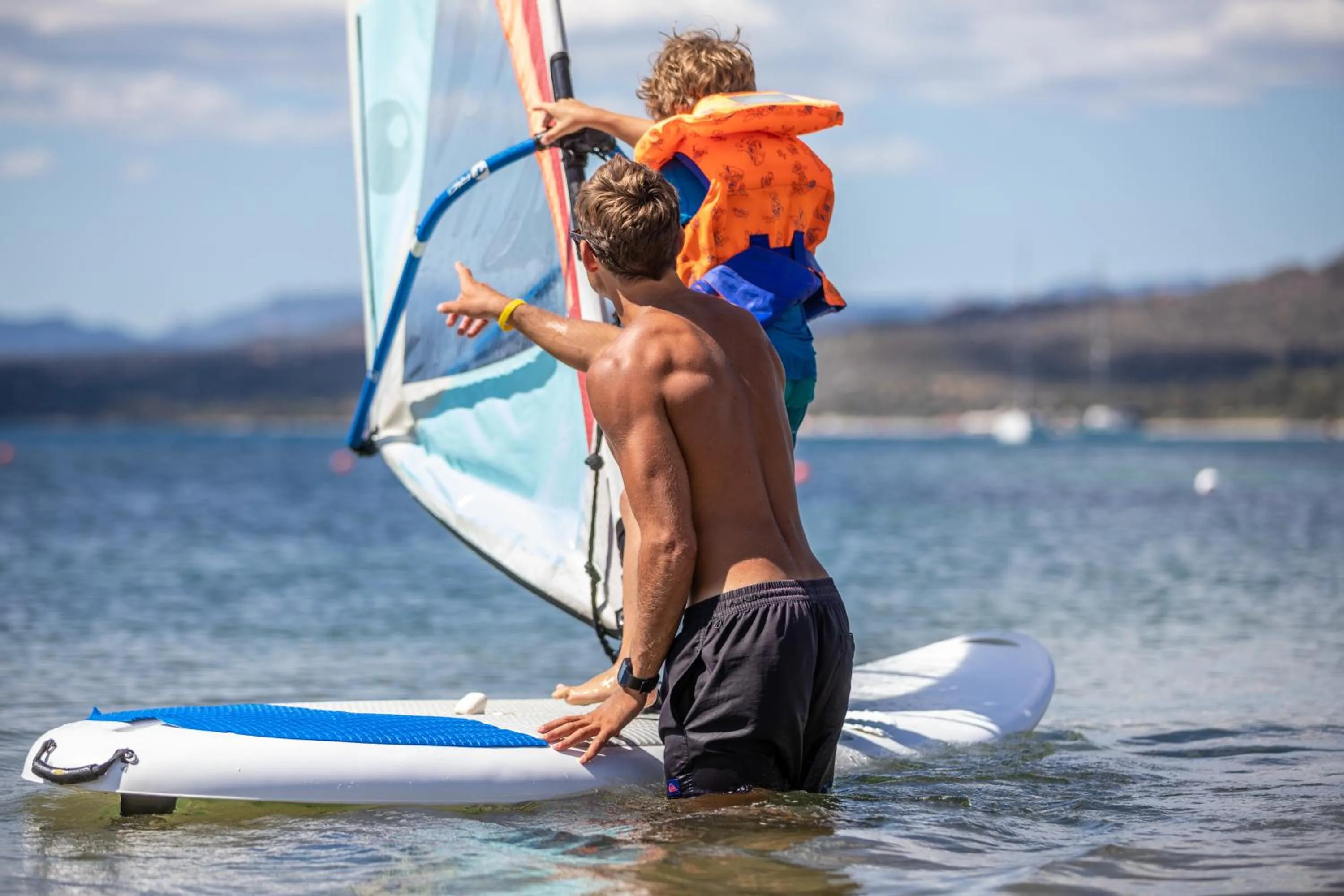 Windsurfing in Hotel Club Saraceno - Bovis Hotels