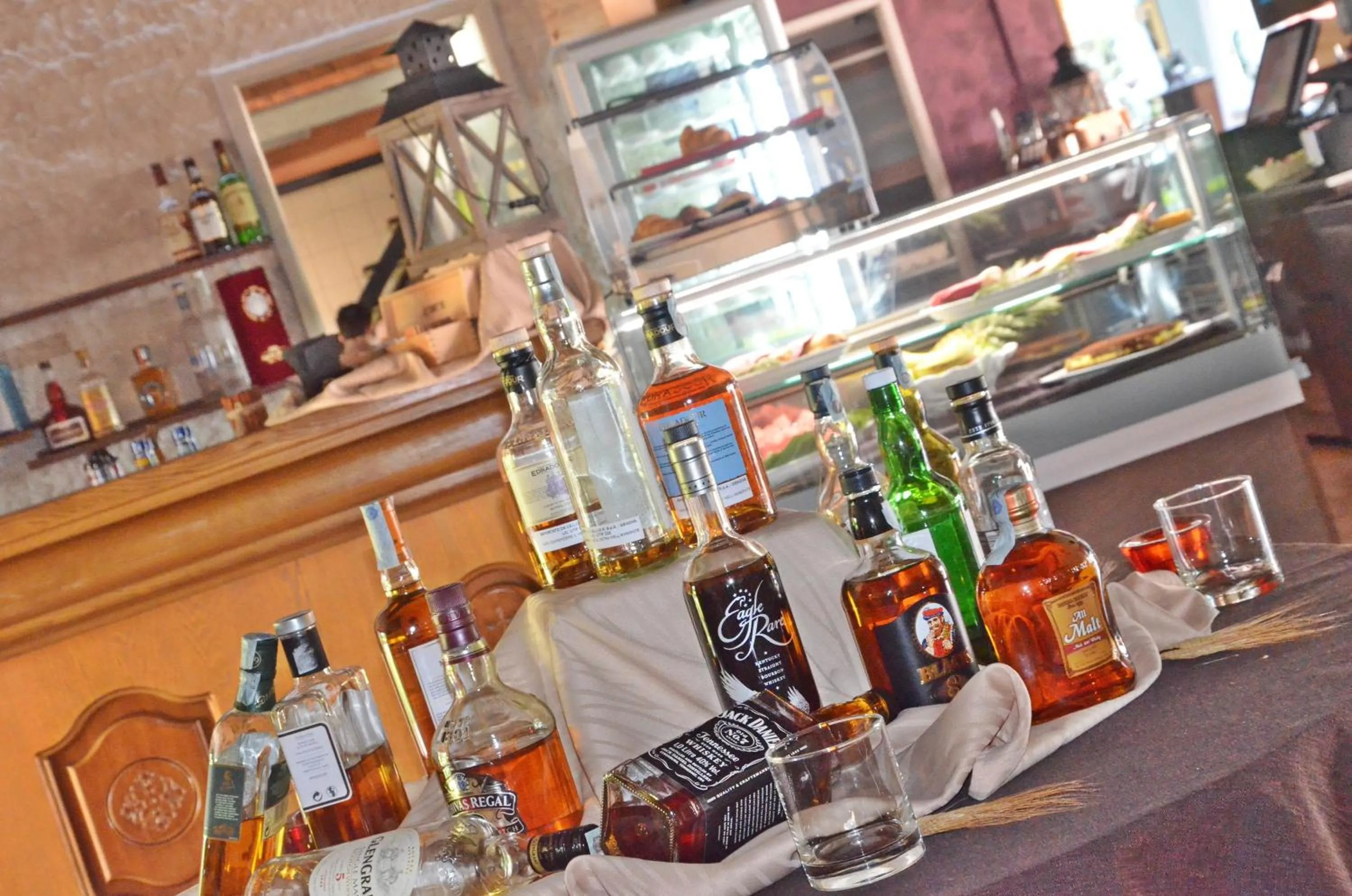 Lounge or bar in Hotel Club Saraceno - Bovis Hotels