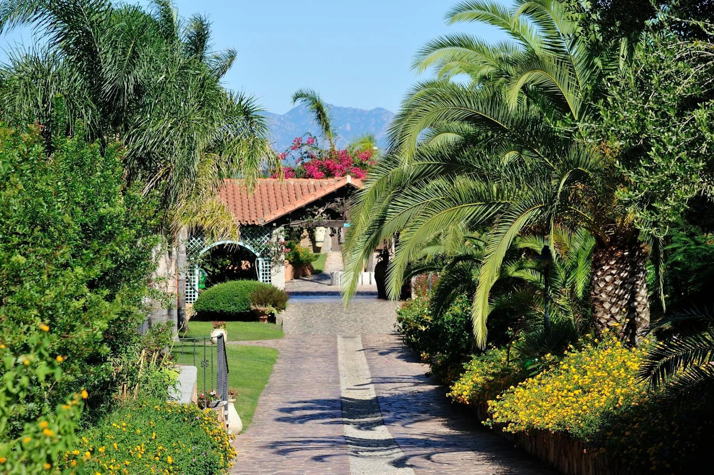 Garden in Hotel Club Saraceno - Bovis Hotels
