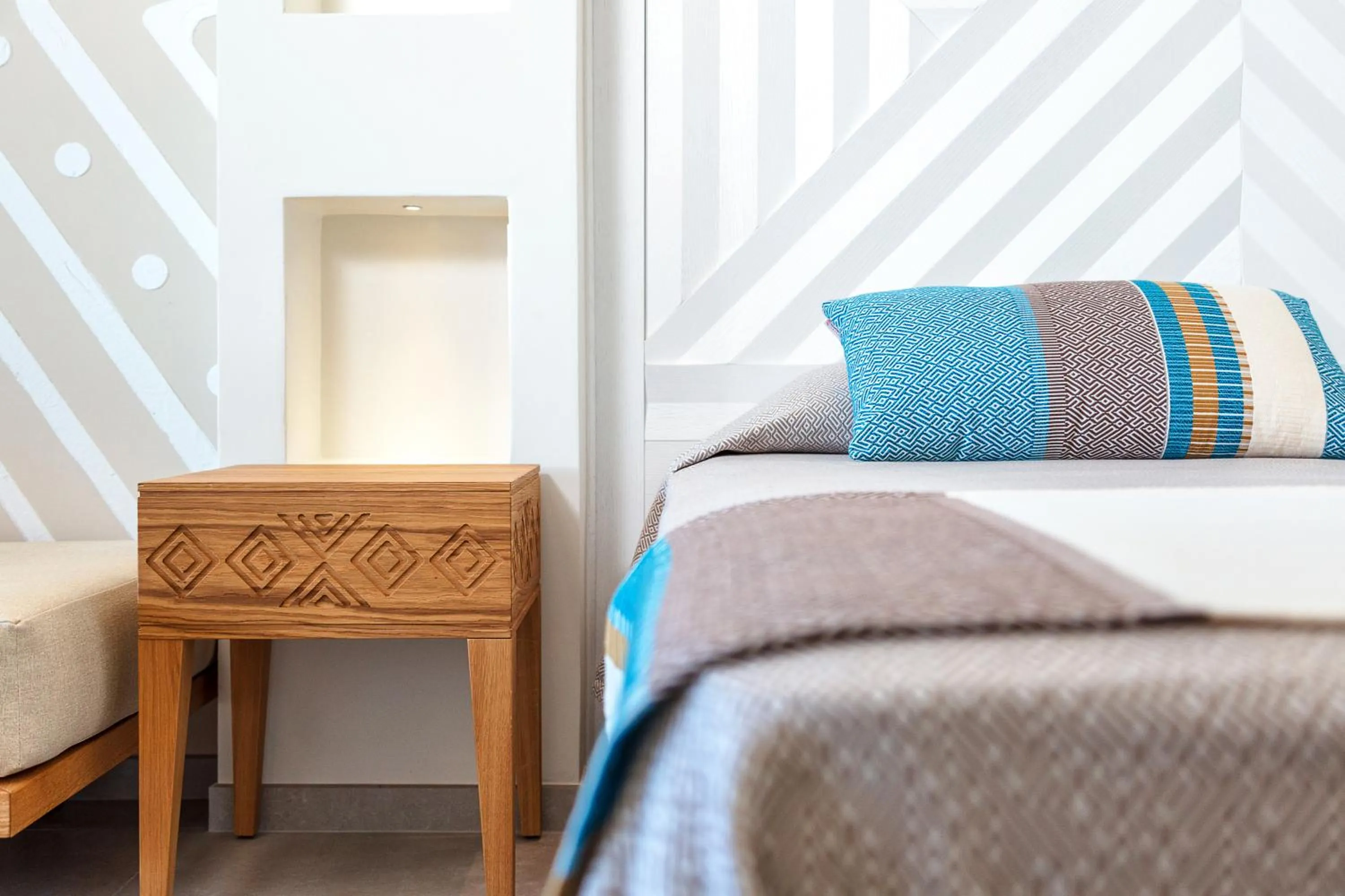 Bed in Hotel Club Saraceno - Bovis Hotels