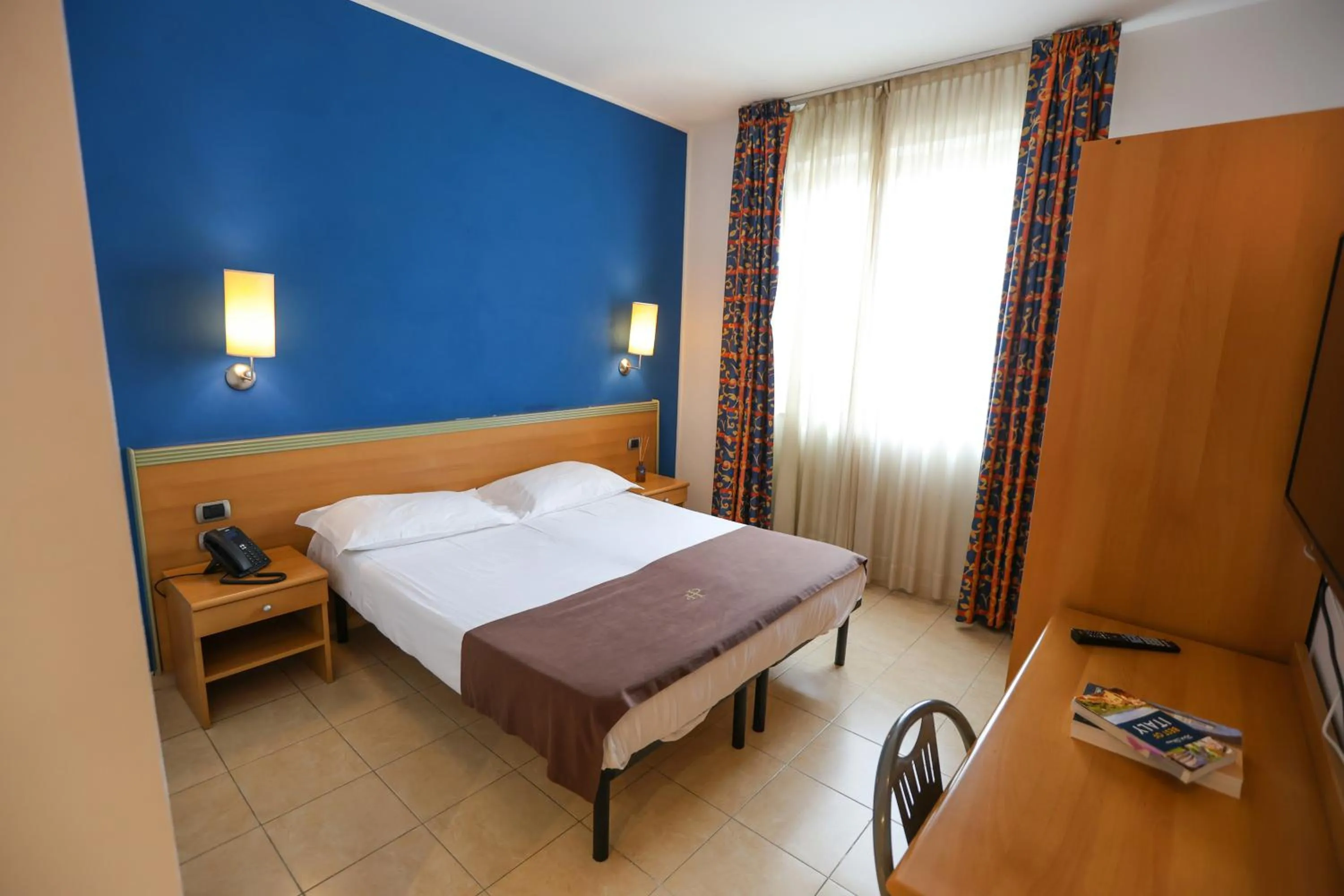 Bed in Palace Hotel Due Ponti