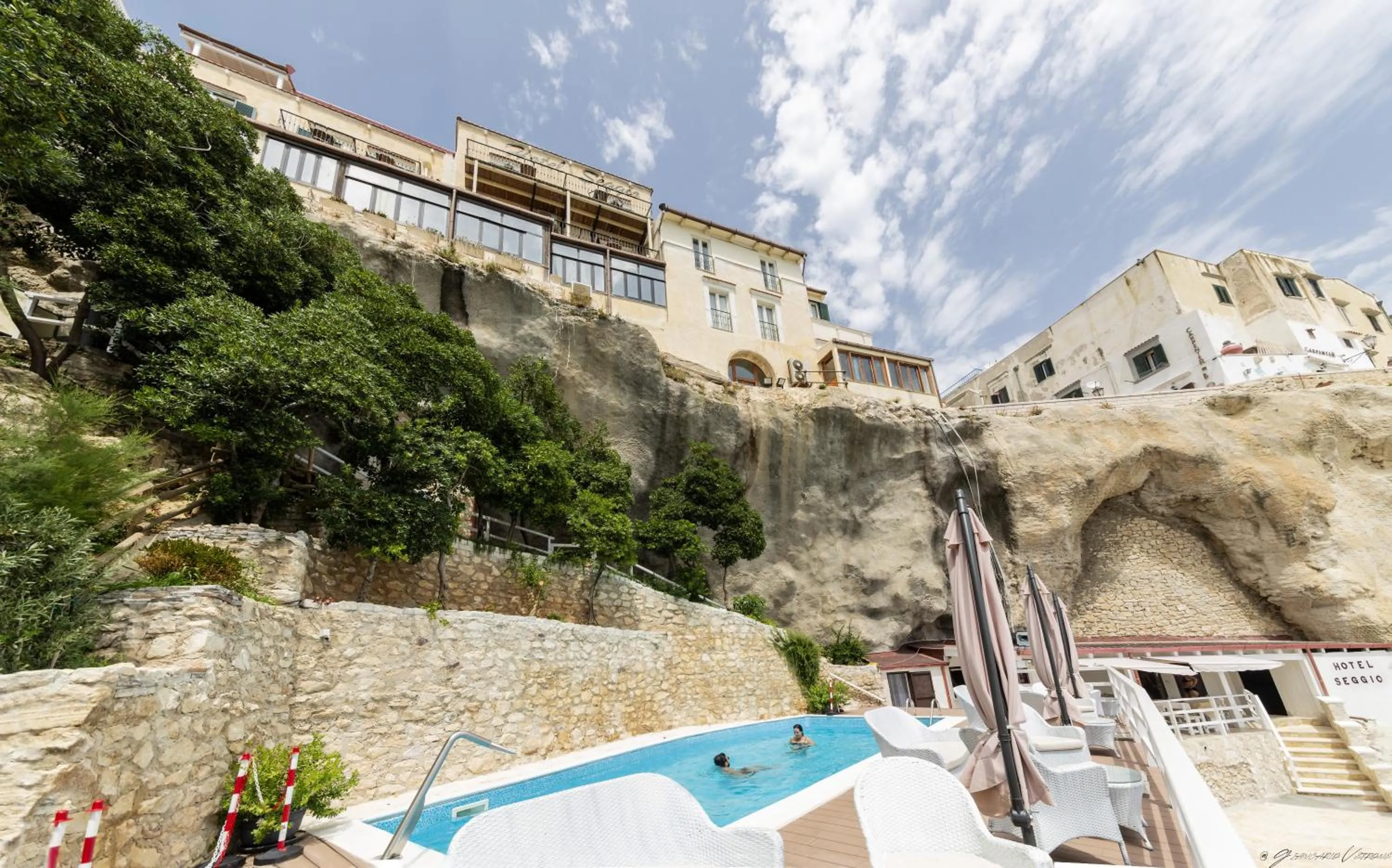 Swimming pool in Hotel Seggio