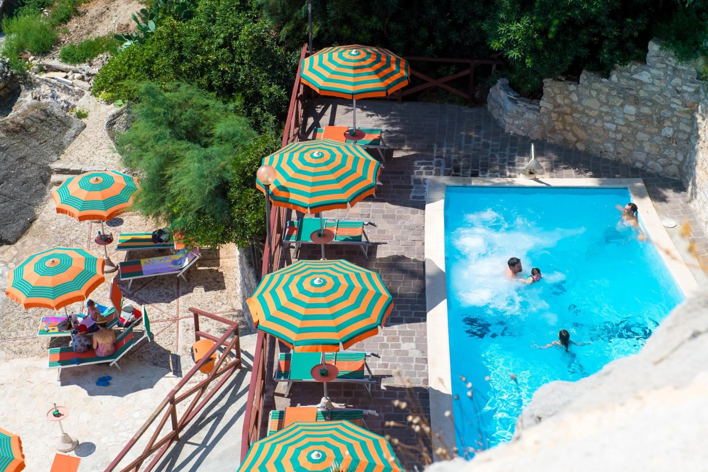 Swimming pool in Hotel Seggio