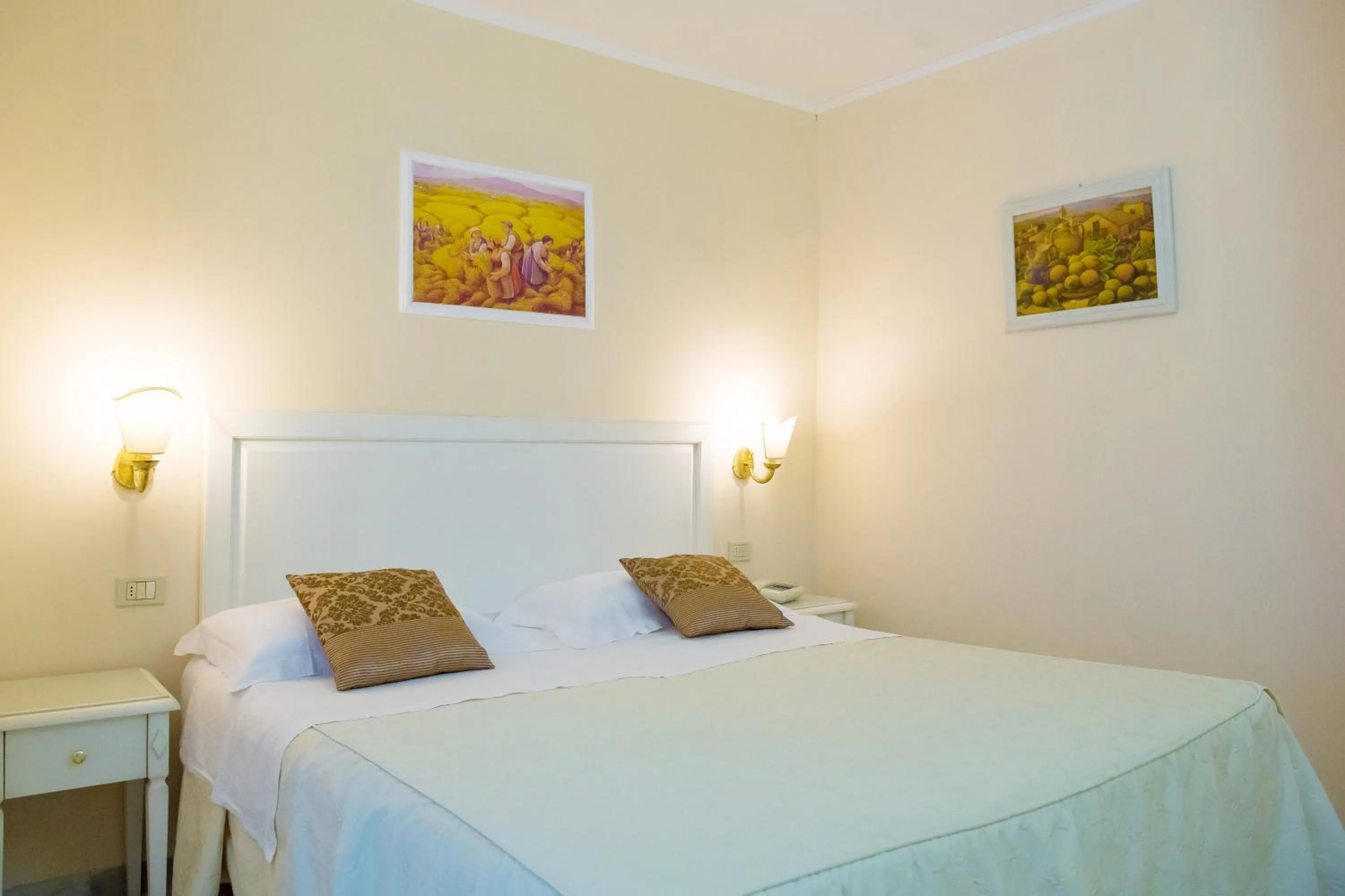 Bed in Hotel Seggio