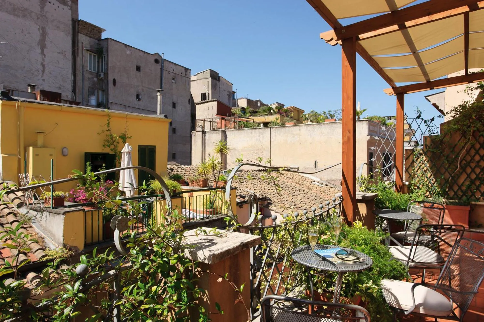 Balcony/Terrace in Duca d'Alba Hotel - Chateaux & Hotels Collection
