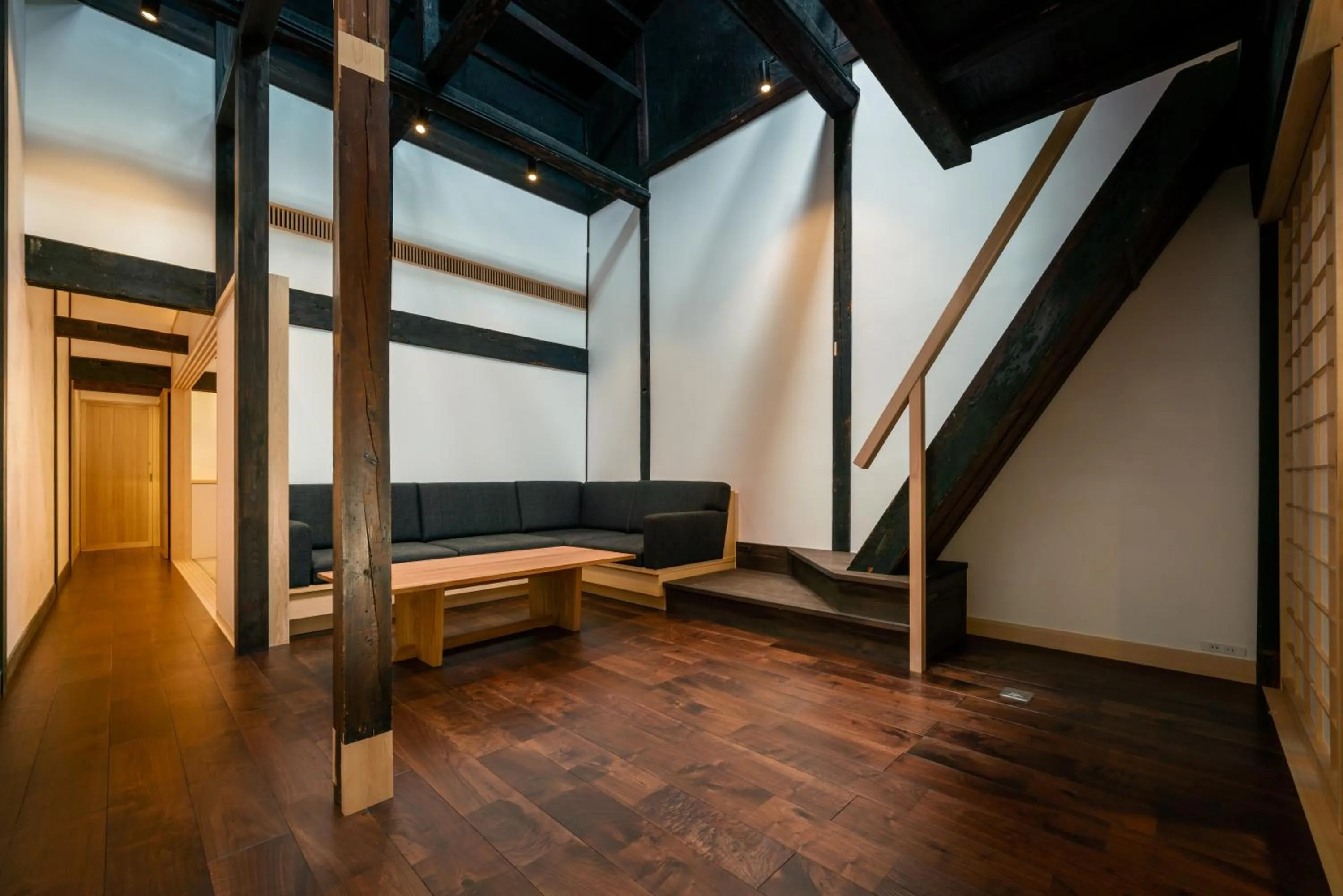 Living room in BYAKU Narai