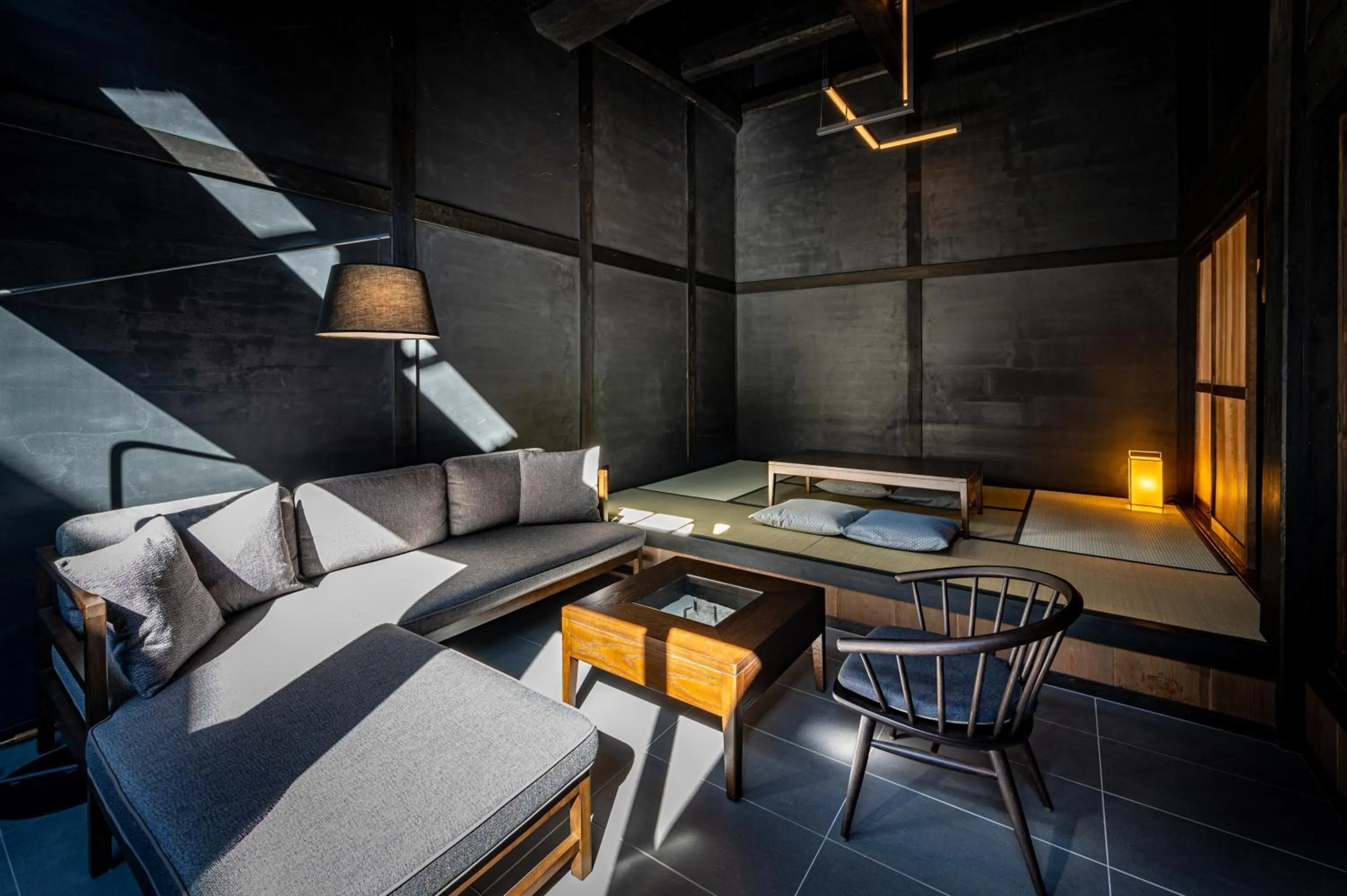 Living room in BYAKU Narai