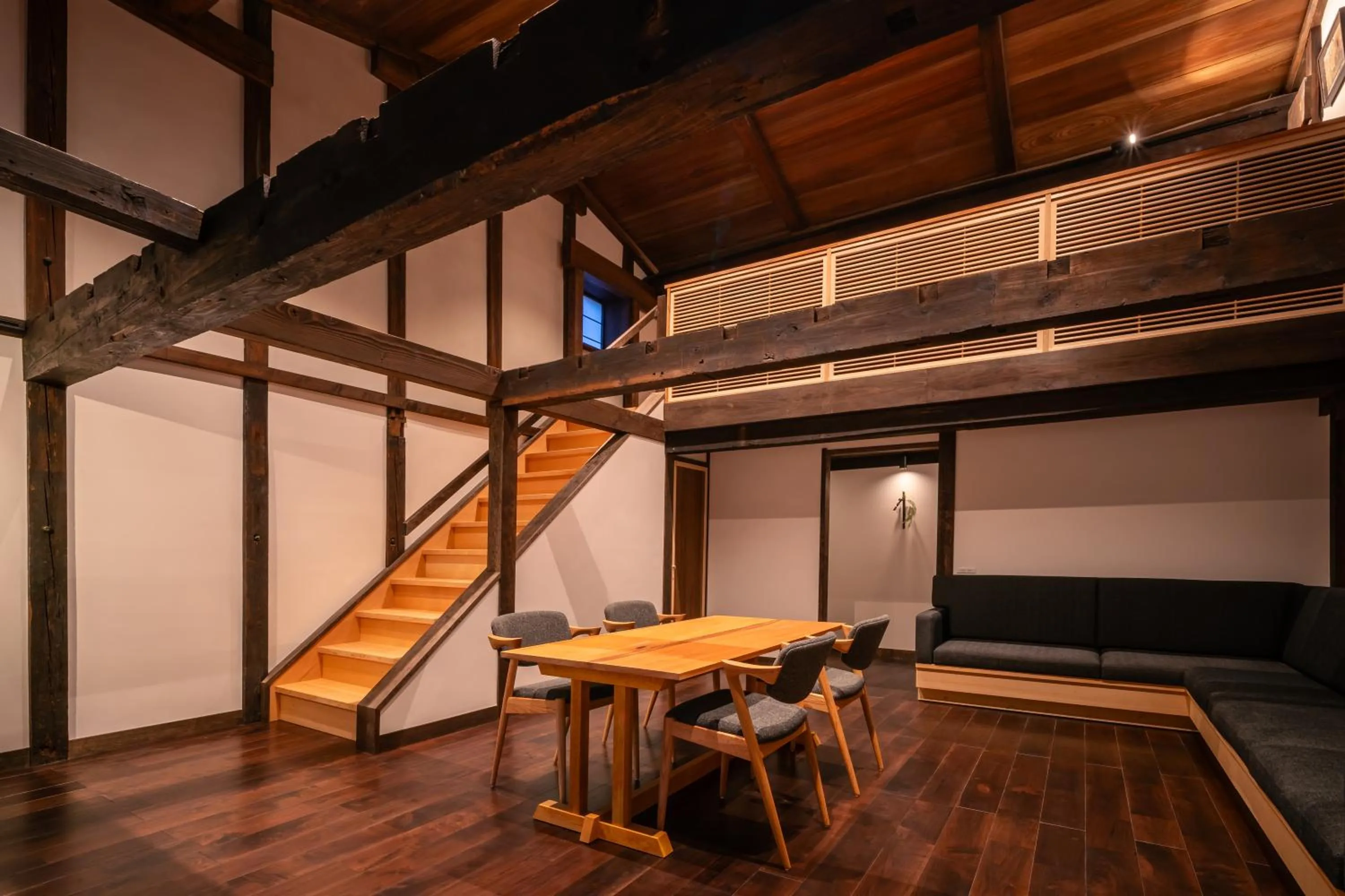 Living room in BYAKU Narai