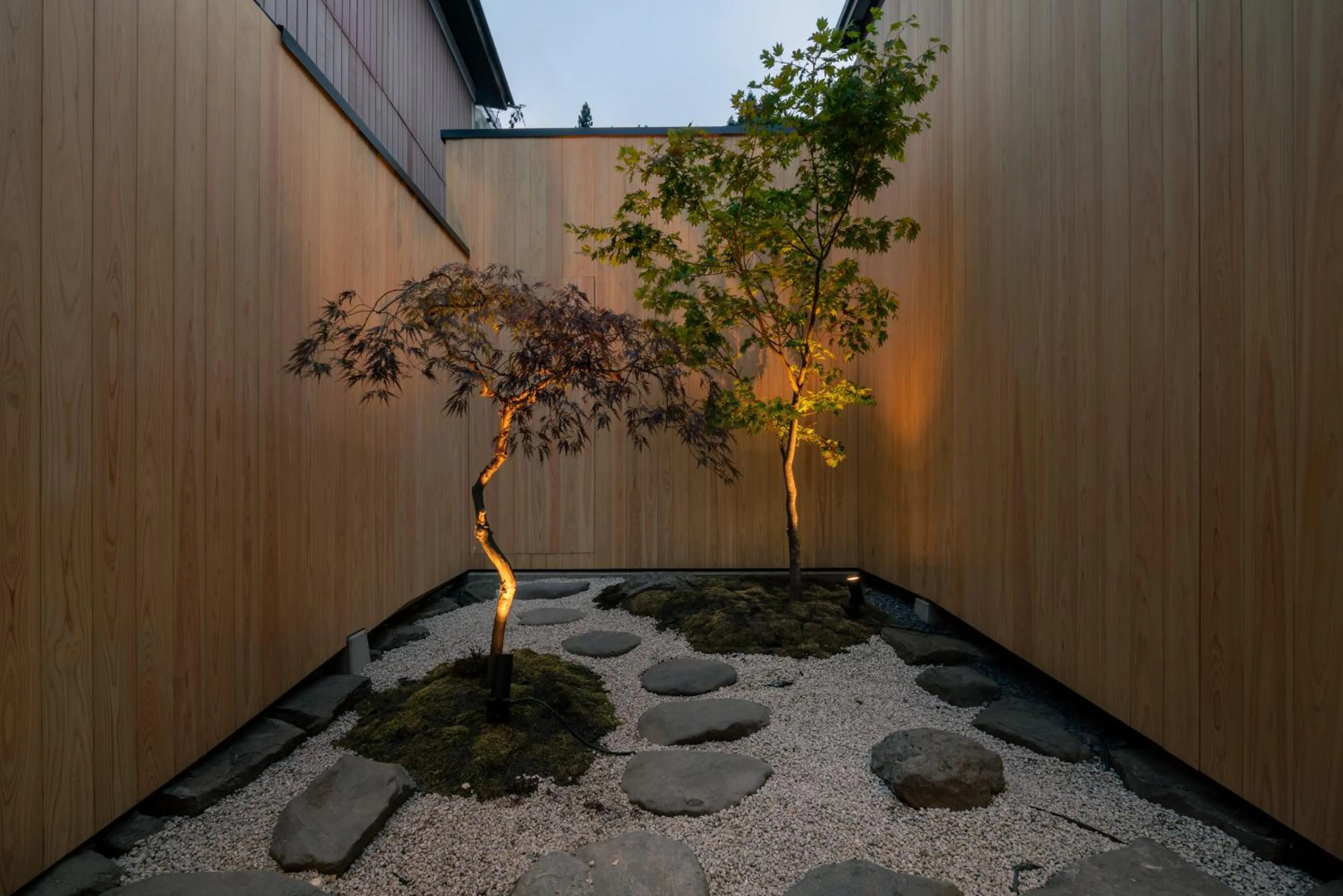 Garden view in BYAKU Narai