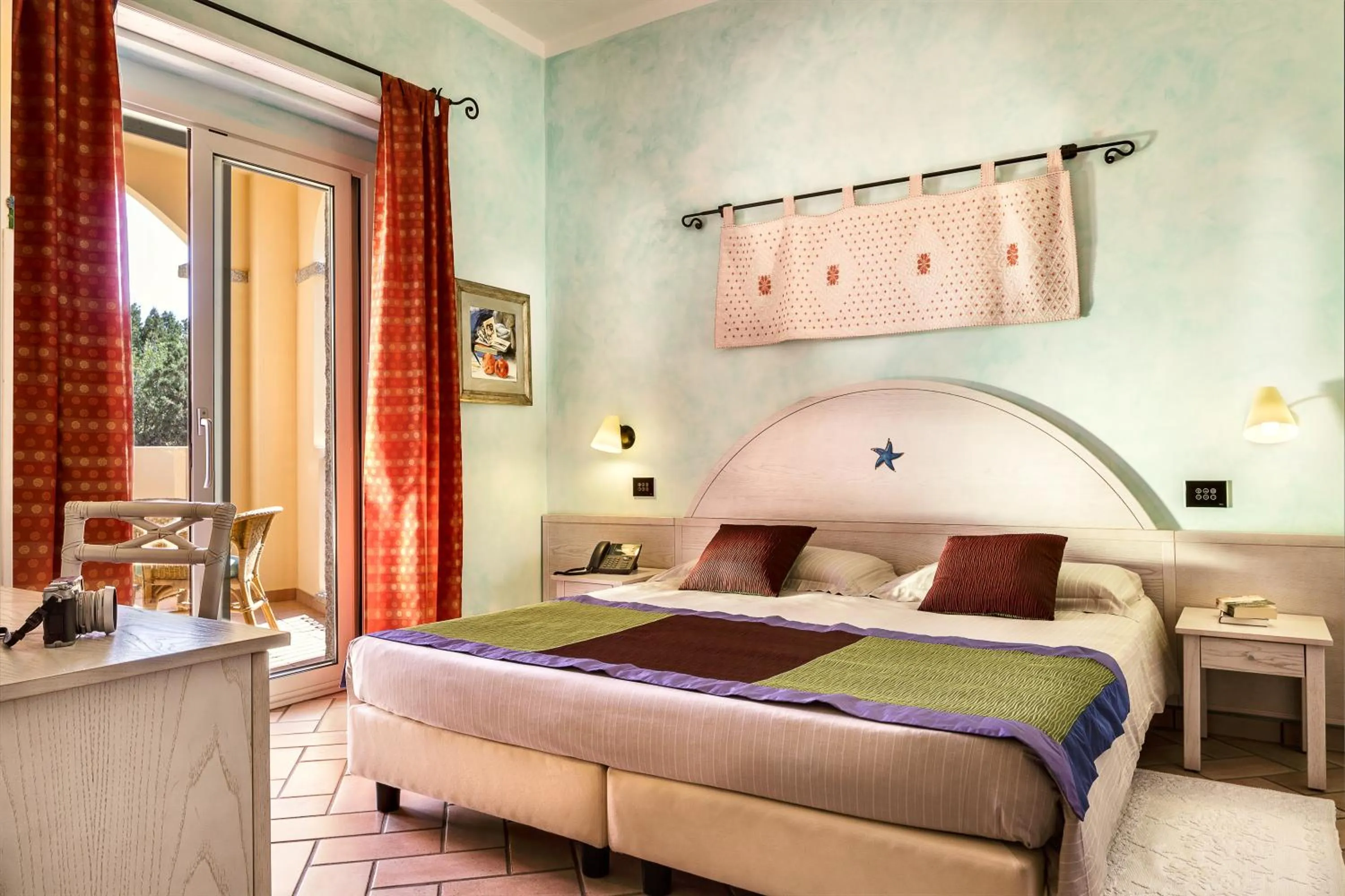 Bedroom, Bed in Hotel Stella Maris