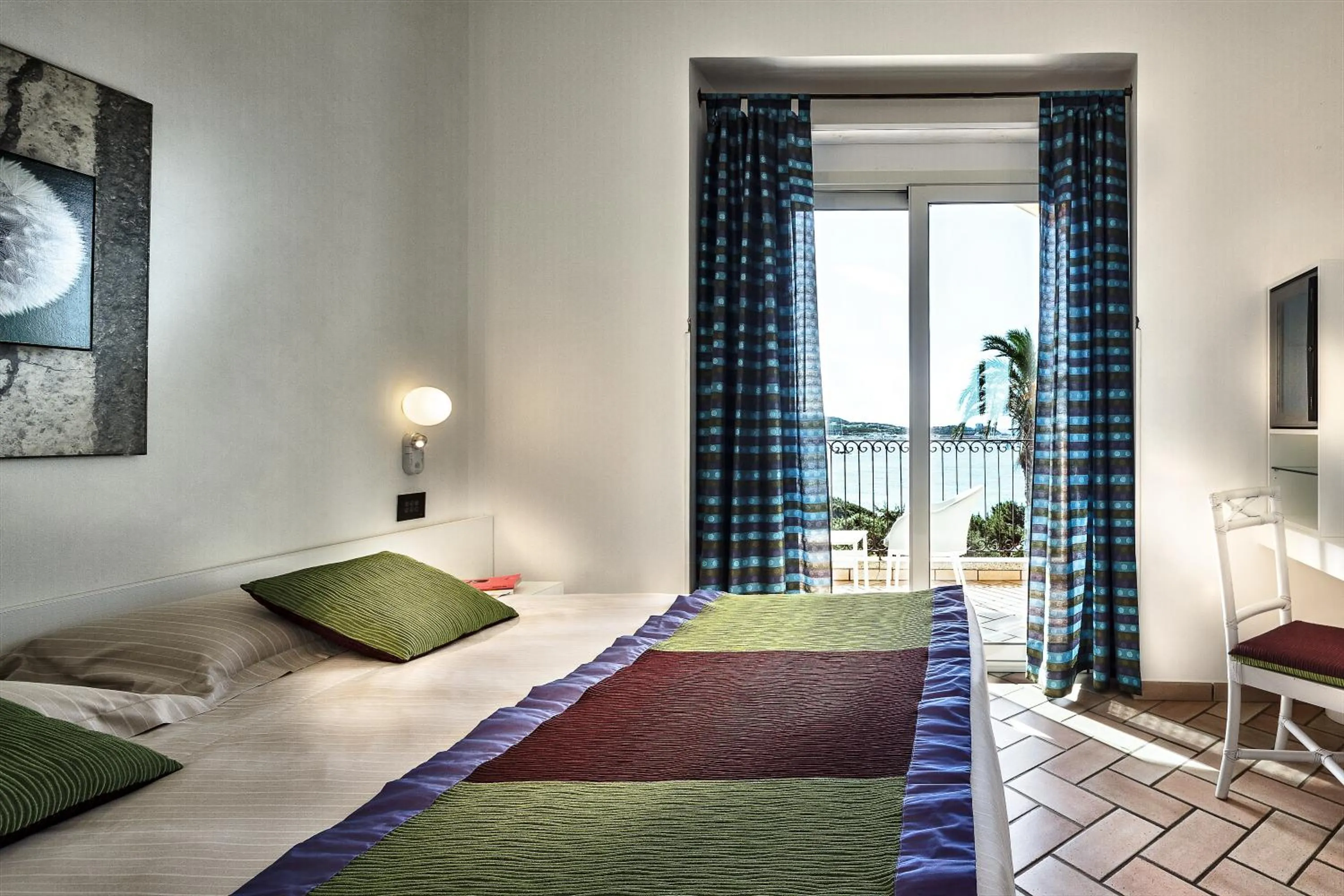 Sea view, Bed in Hotel Stella Maris