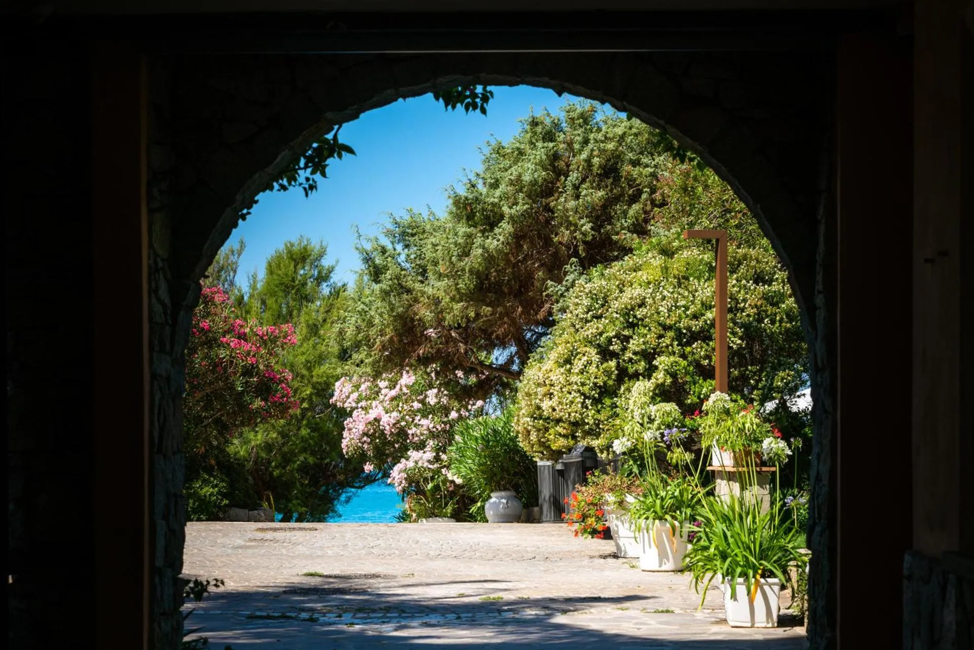 Garden in Hotel Stella Maris