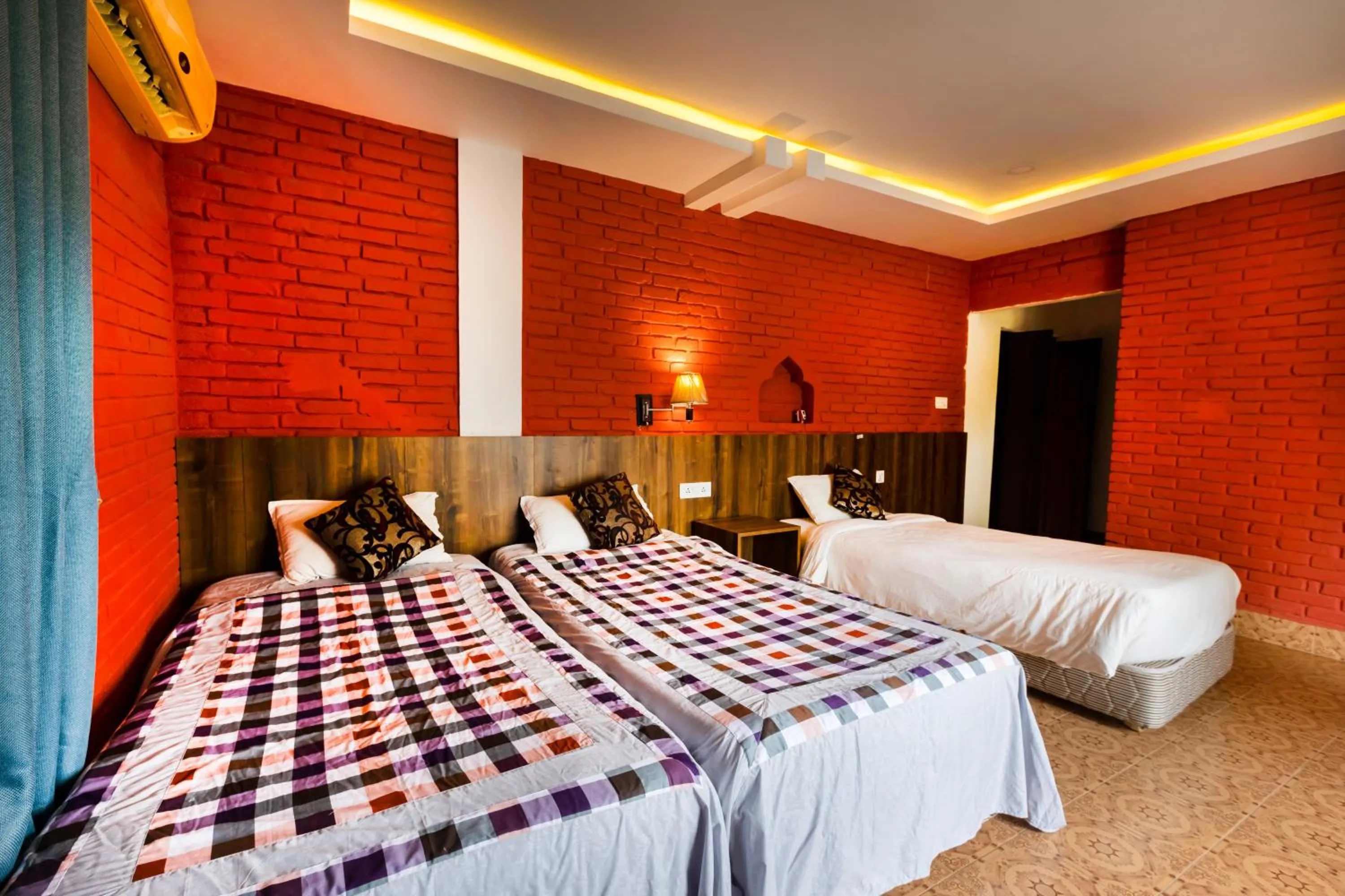 Bed in Hotel Parkside