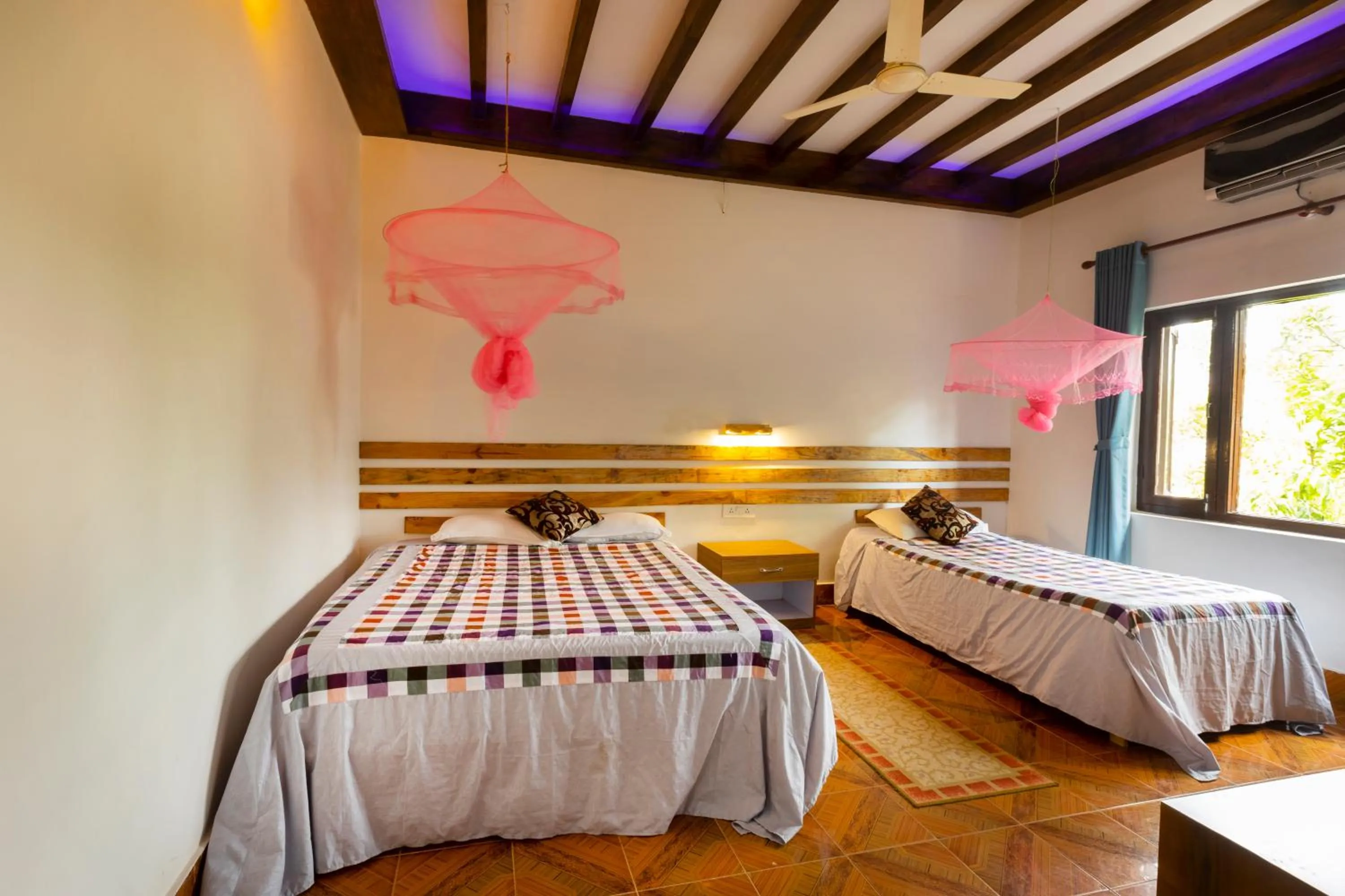 Bed in Hotel Parkside