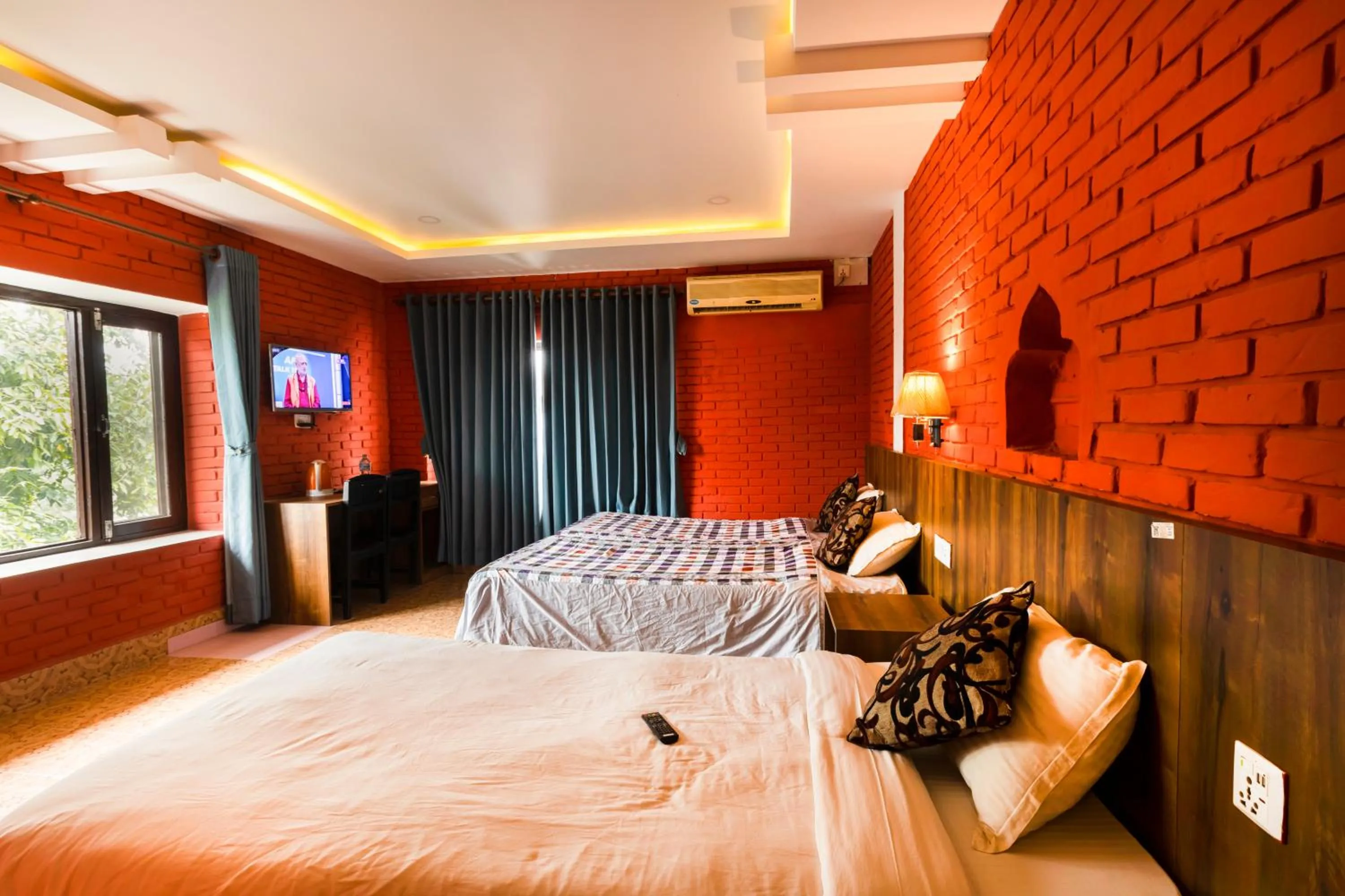 Bed in Hotel Parkside