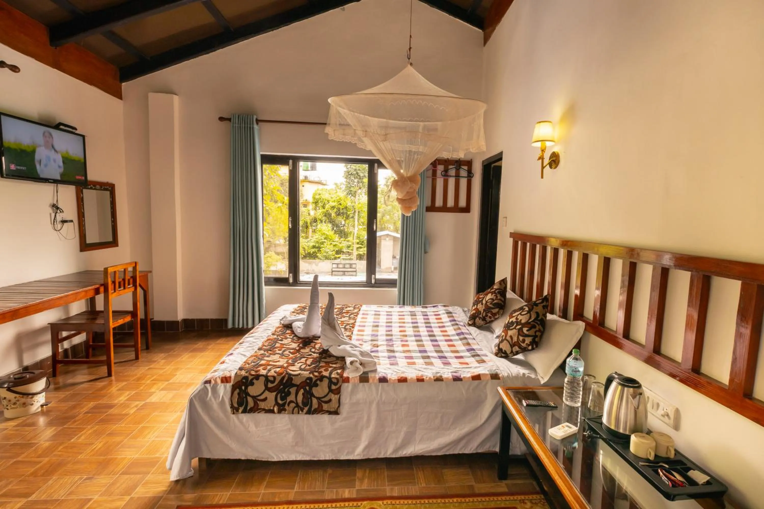 TV and multimedia, Bed in Hotel Parkside