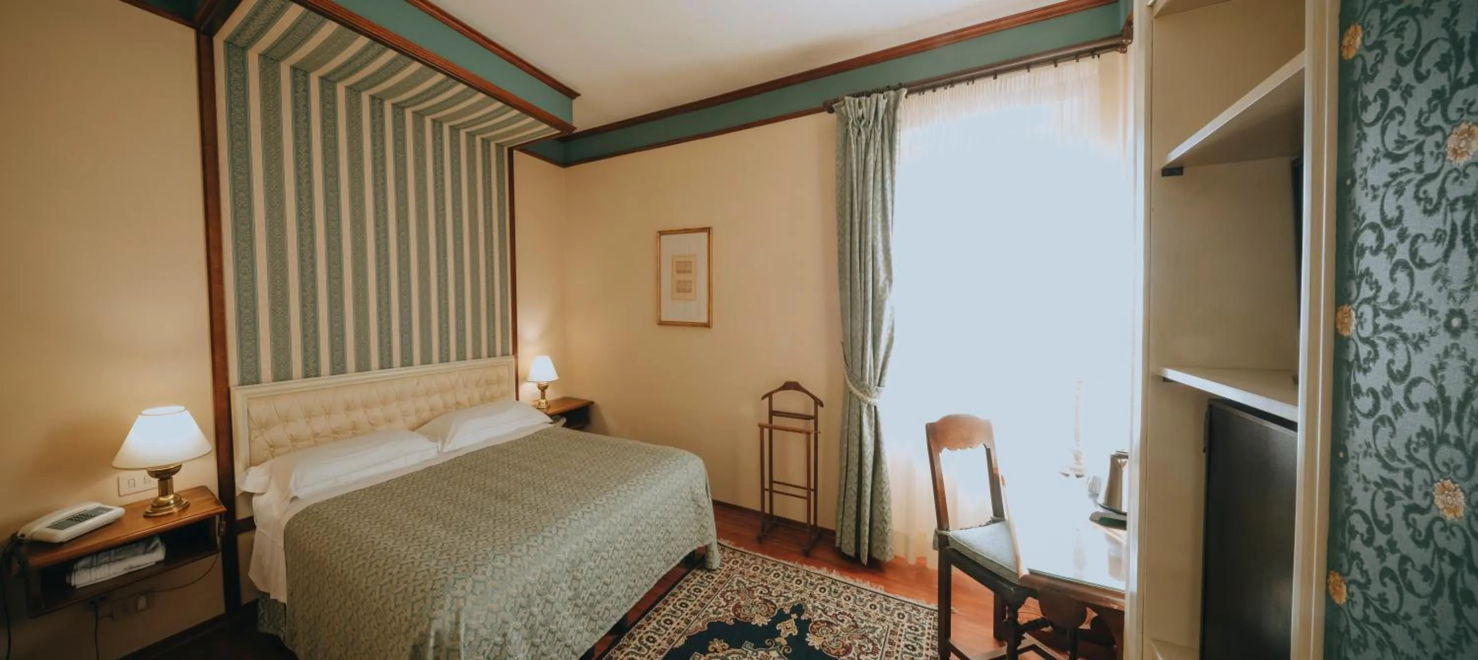 Bed in Hotel Bramante