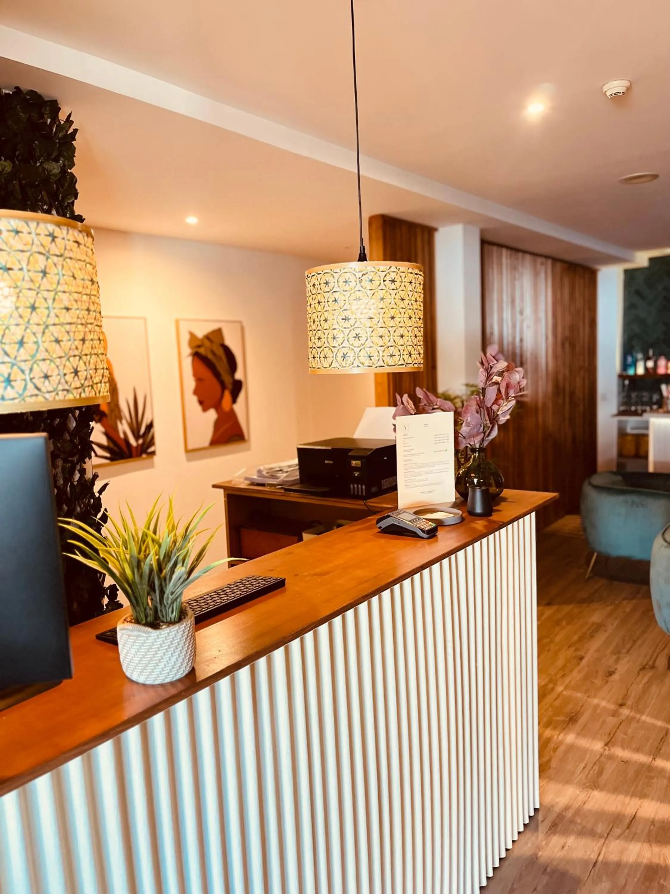 Lobby or reception in Villarit Porto