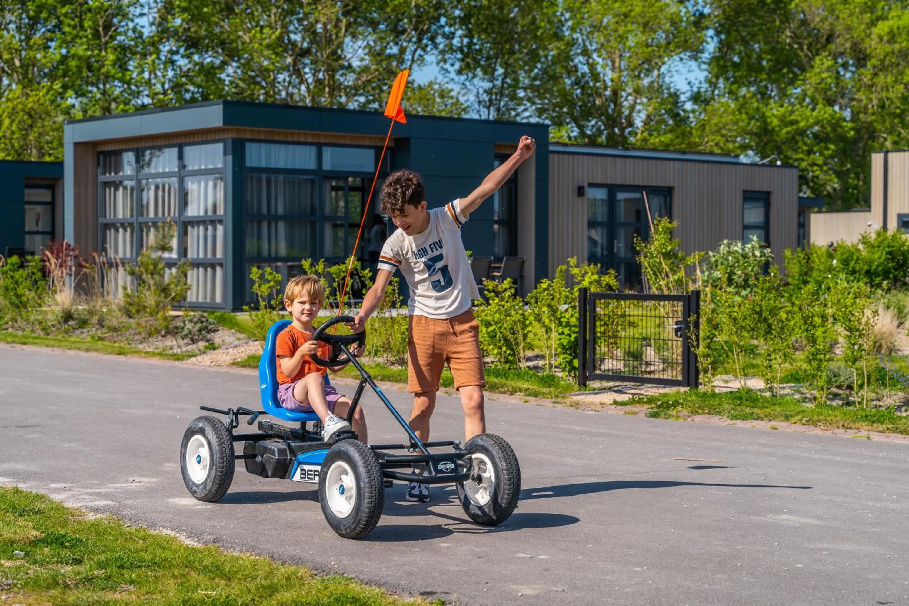 Children play ground in EuroParcs Enkhuizer Strand