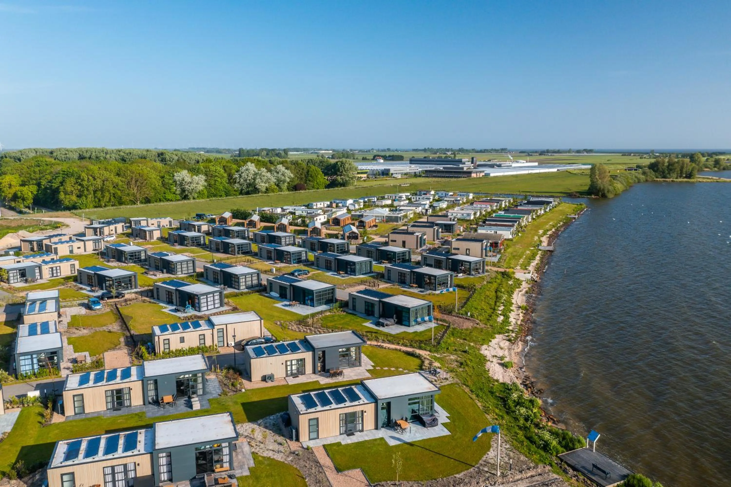 Bird's eye view in EuroParcs Enkhuizer Strand
