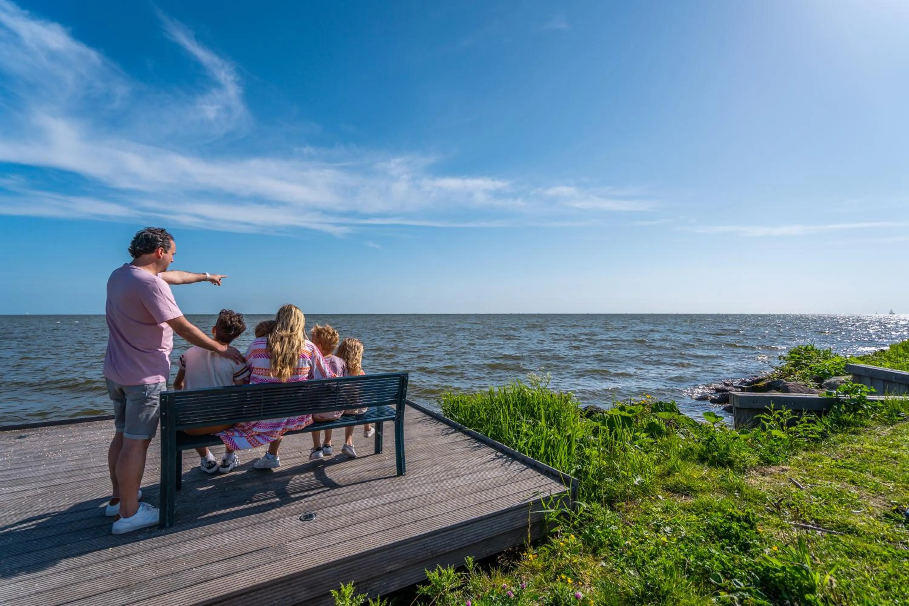Sea view in EuroParcs Enkhuizer Strand