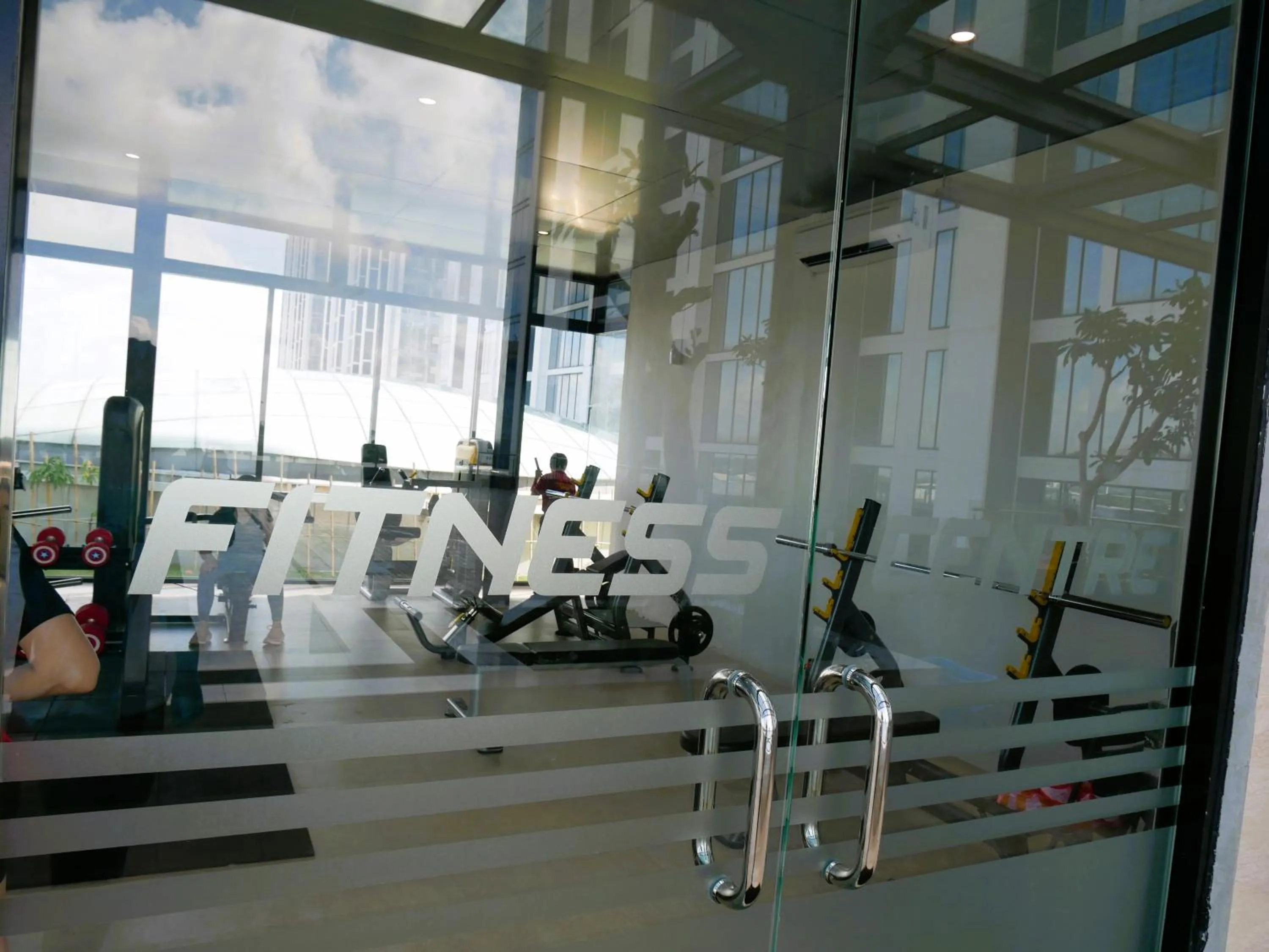 Fitness centre/facilities in Meisterstadt Pollux Habibie