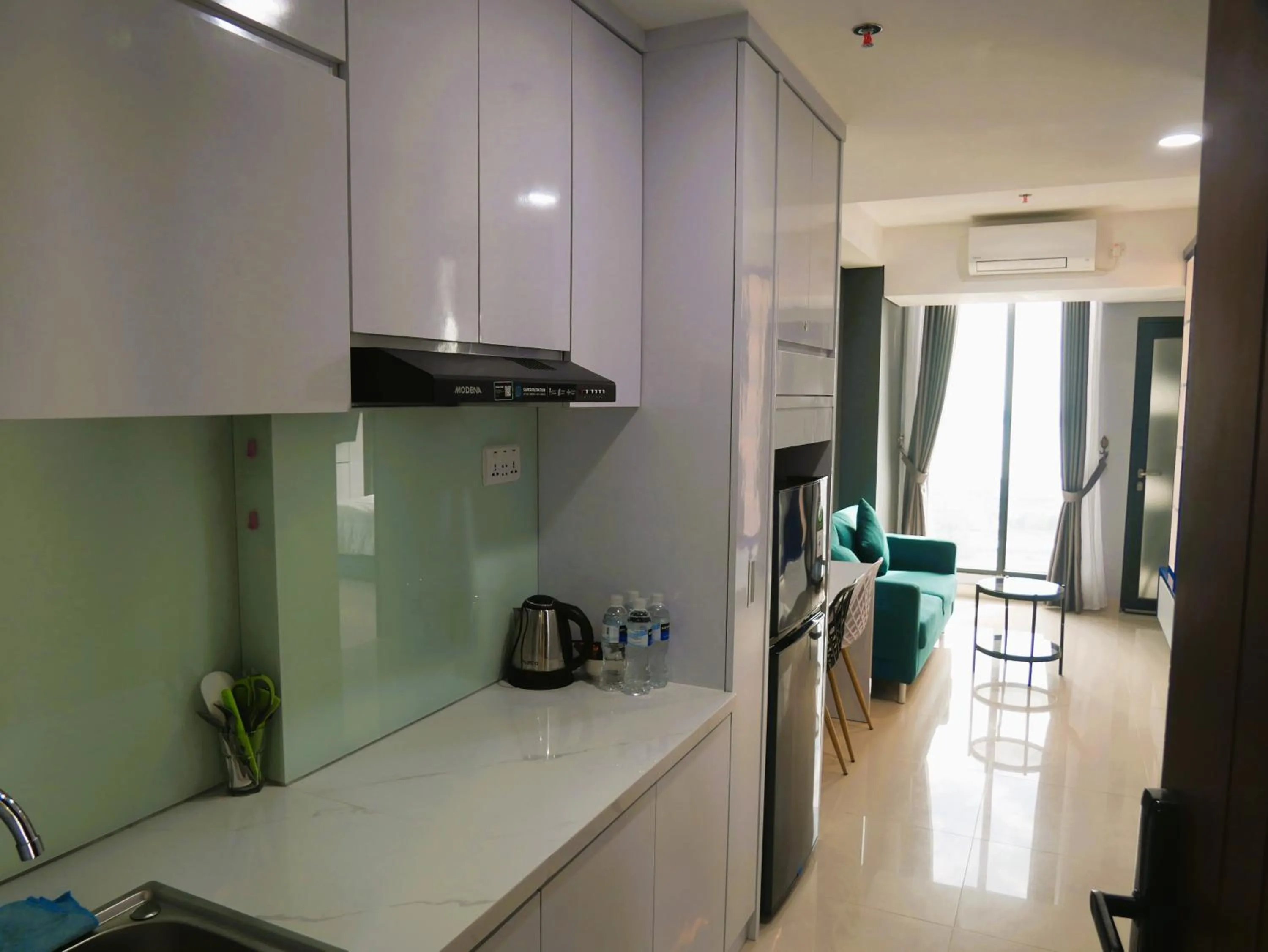 Kitchen or kitchenette in Meisterstadt Pollux Habibie