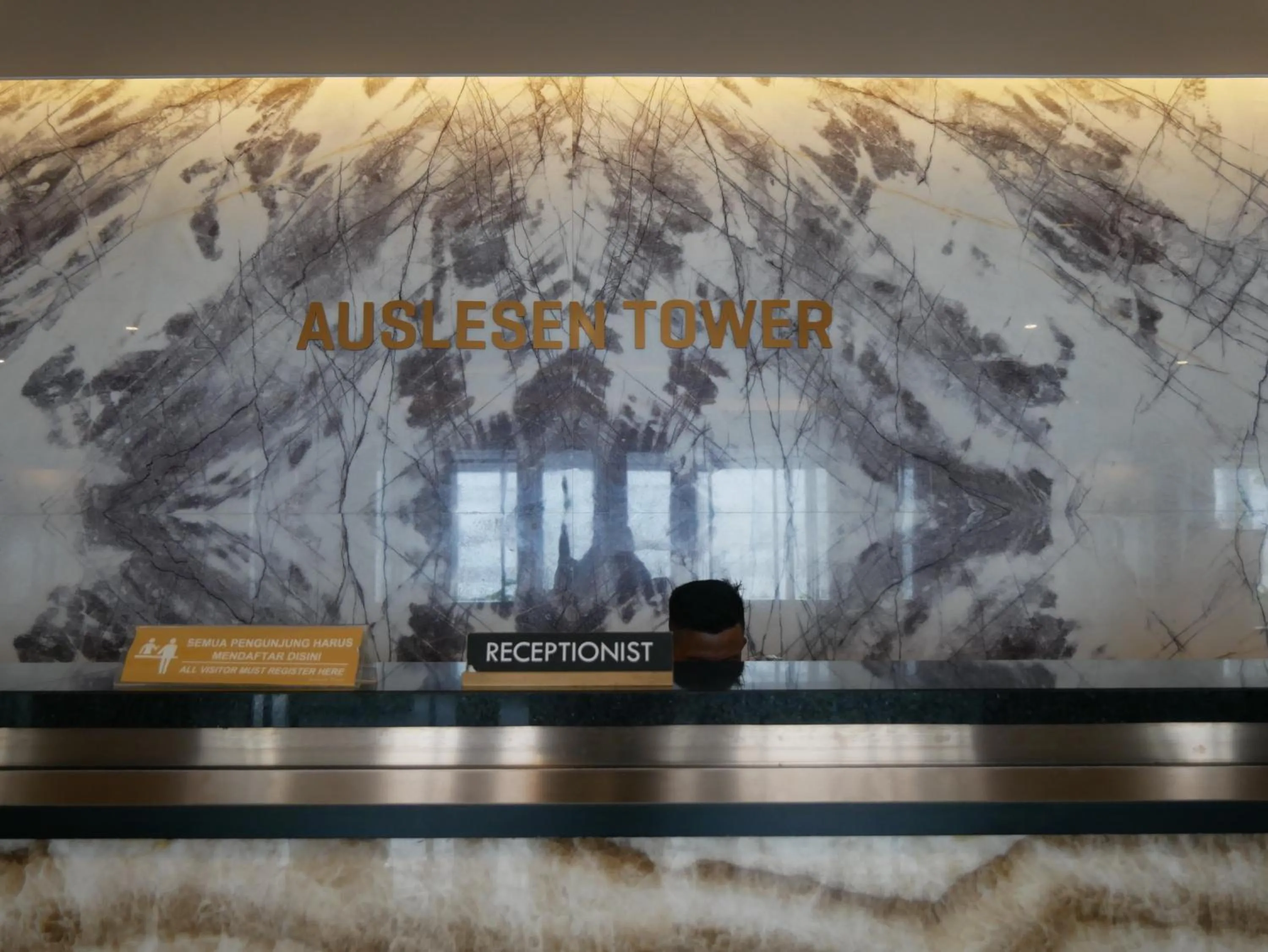 Lobby or reception in Meisterstadt Pollux Habibie