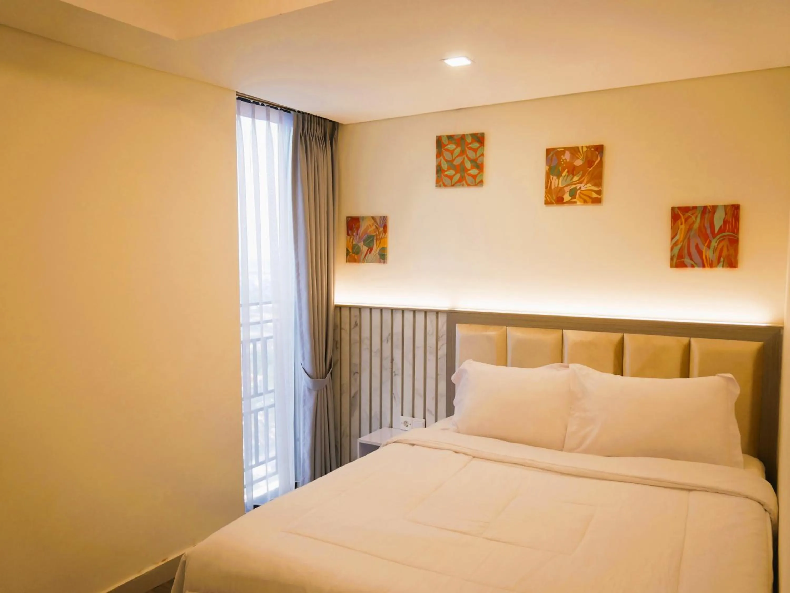 Bedroom, Bed in Meisterstadt Pollux Habibie