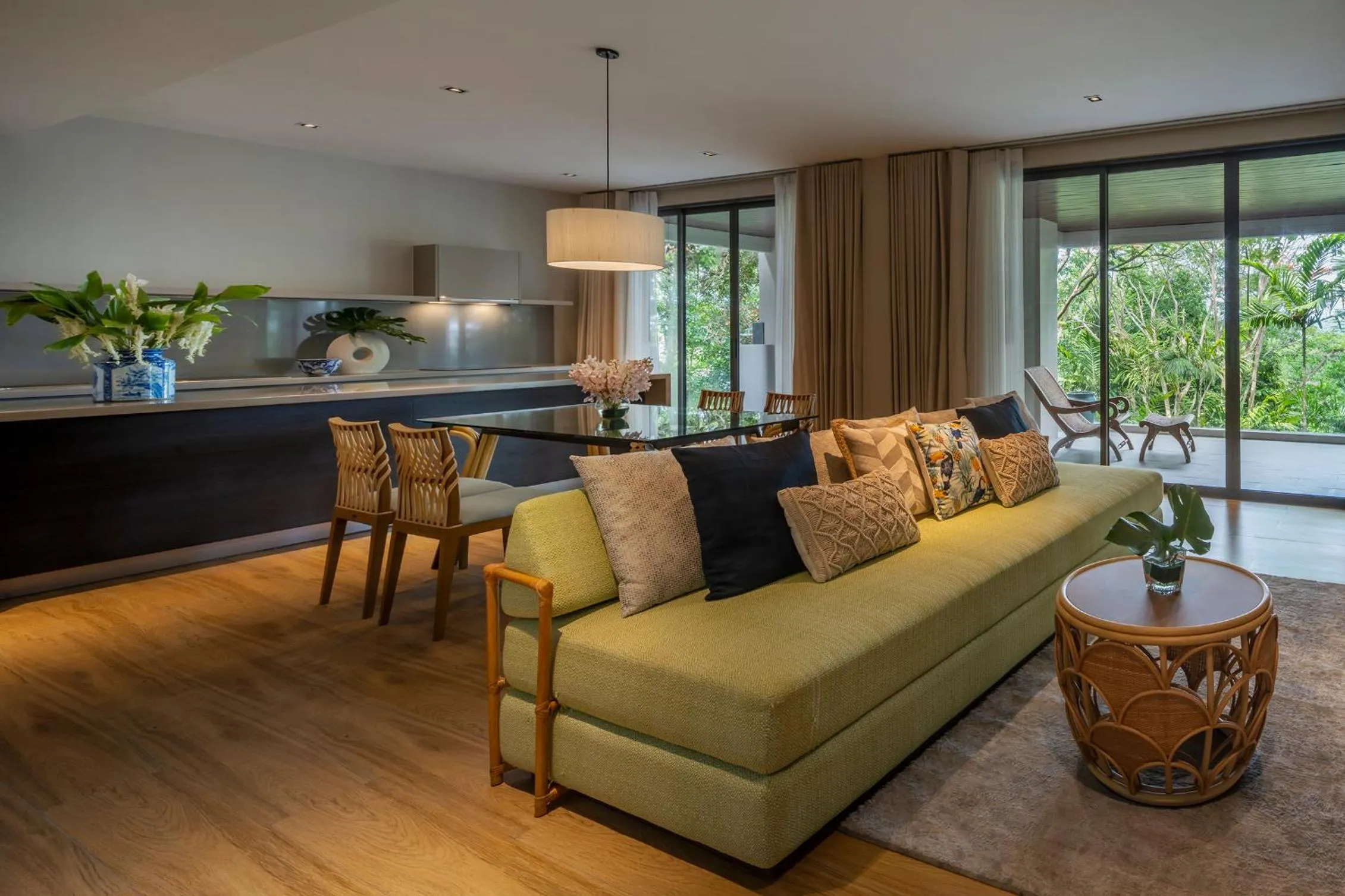 Living room in Noku Phuket