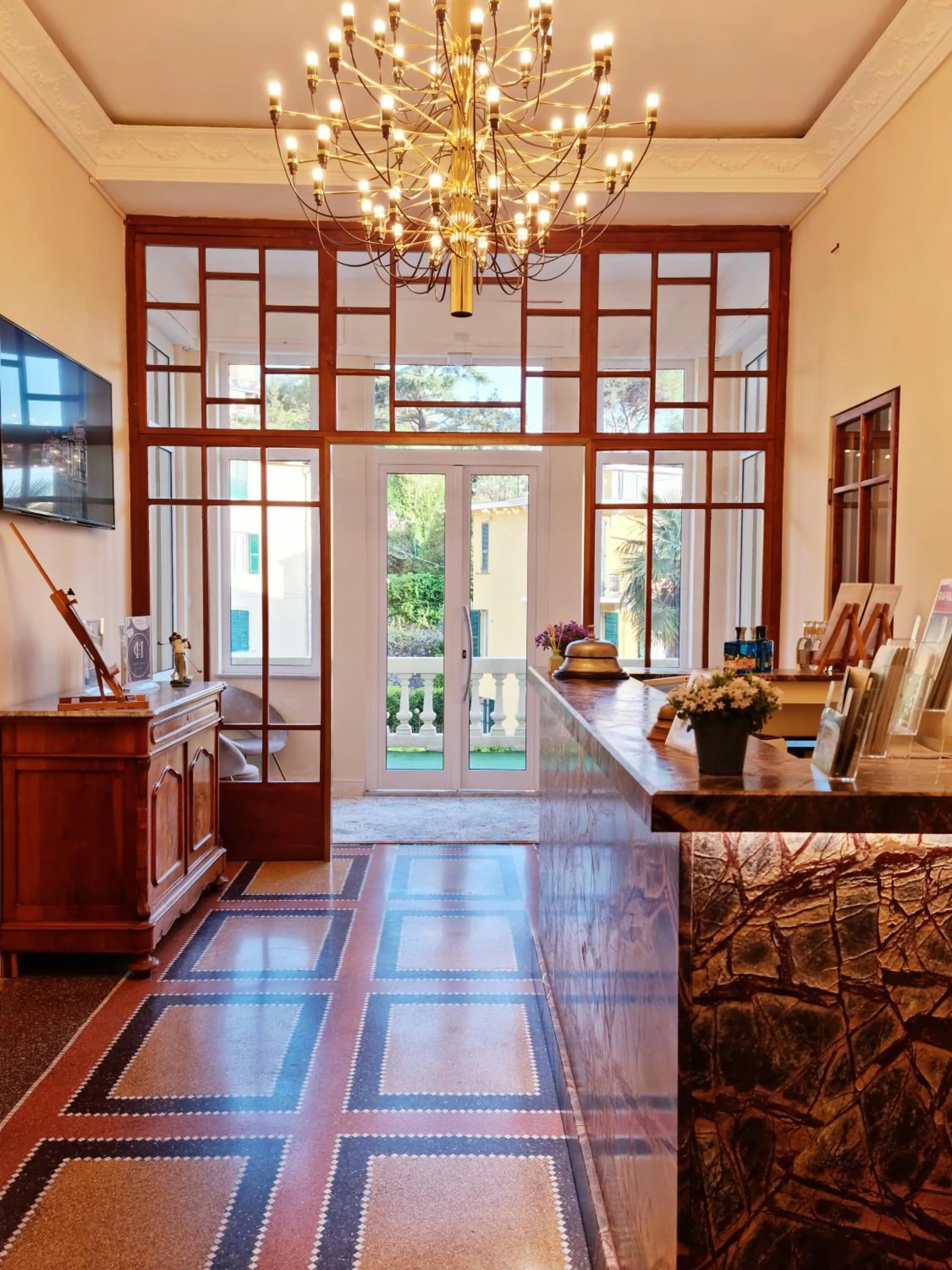 Lobby or reception in Hotel Canali - Le Cinque Terre