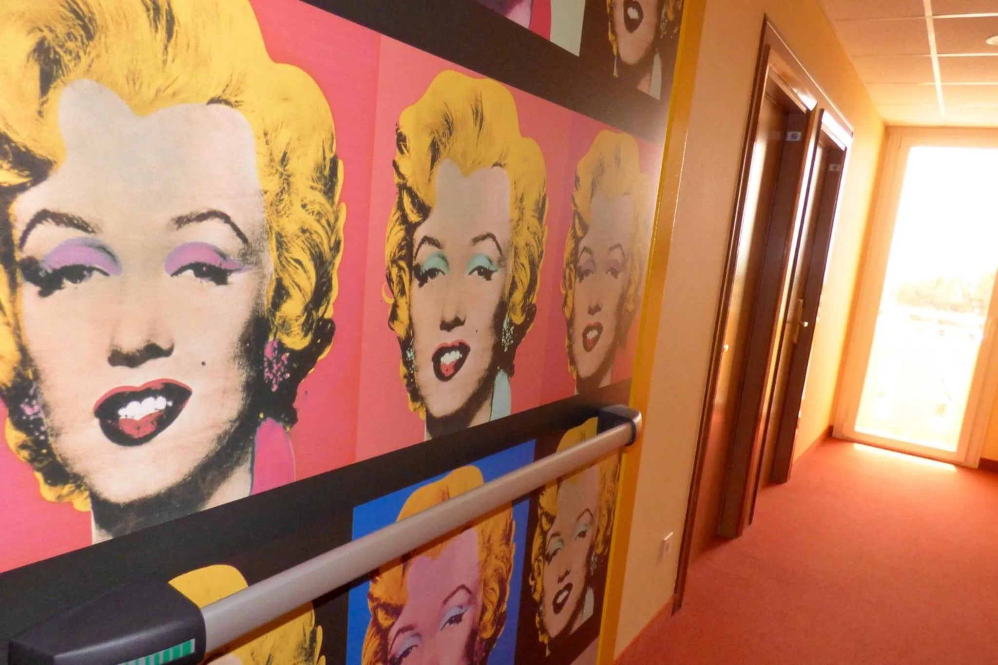 Decorative detail in Mon Repos